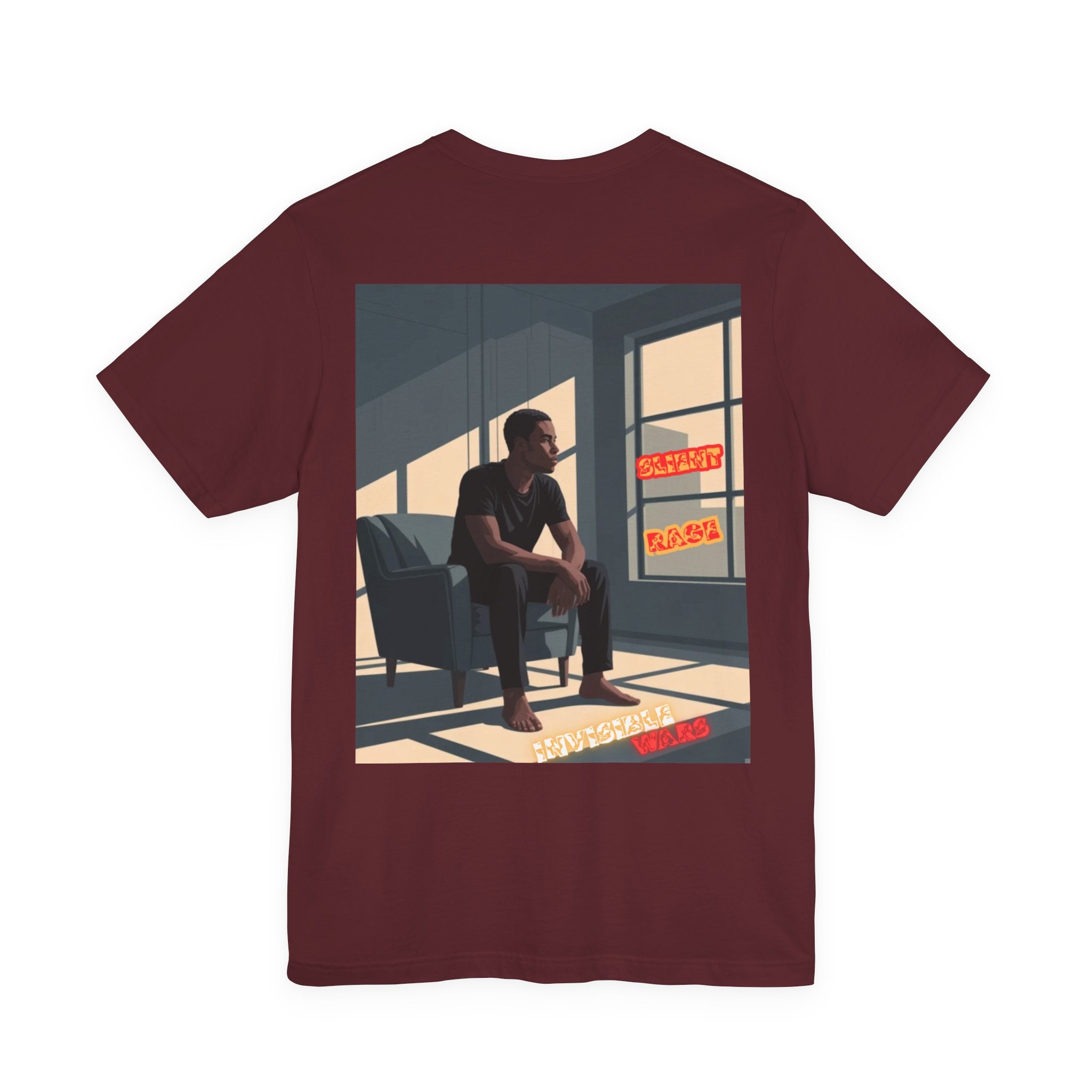 Men T-shirt - Slient Rage