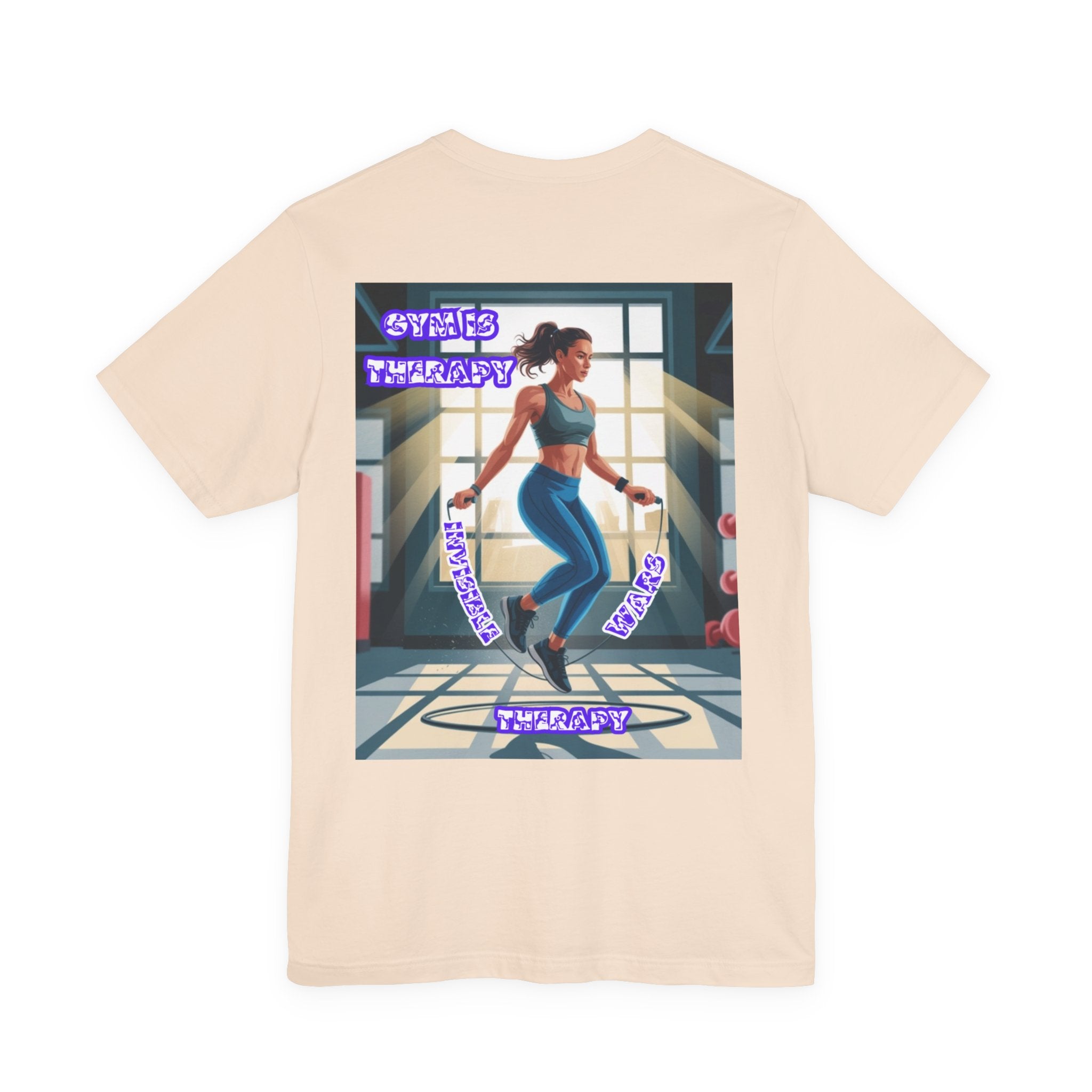 Women T-Shirt — Gym is Therapy