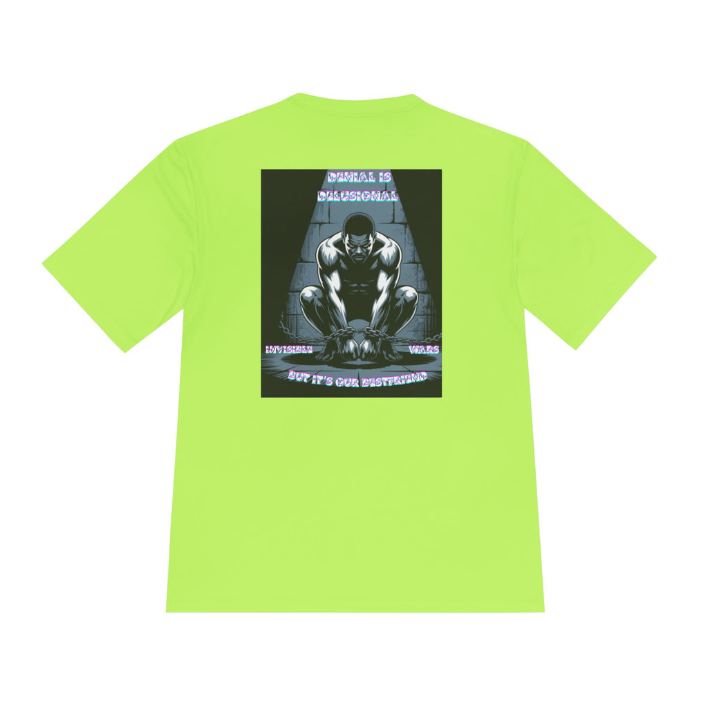 Men Fitness Graphic Shirt —Denial is Delusional