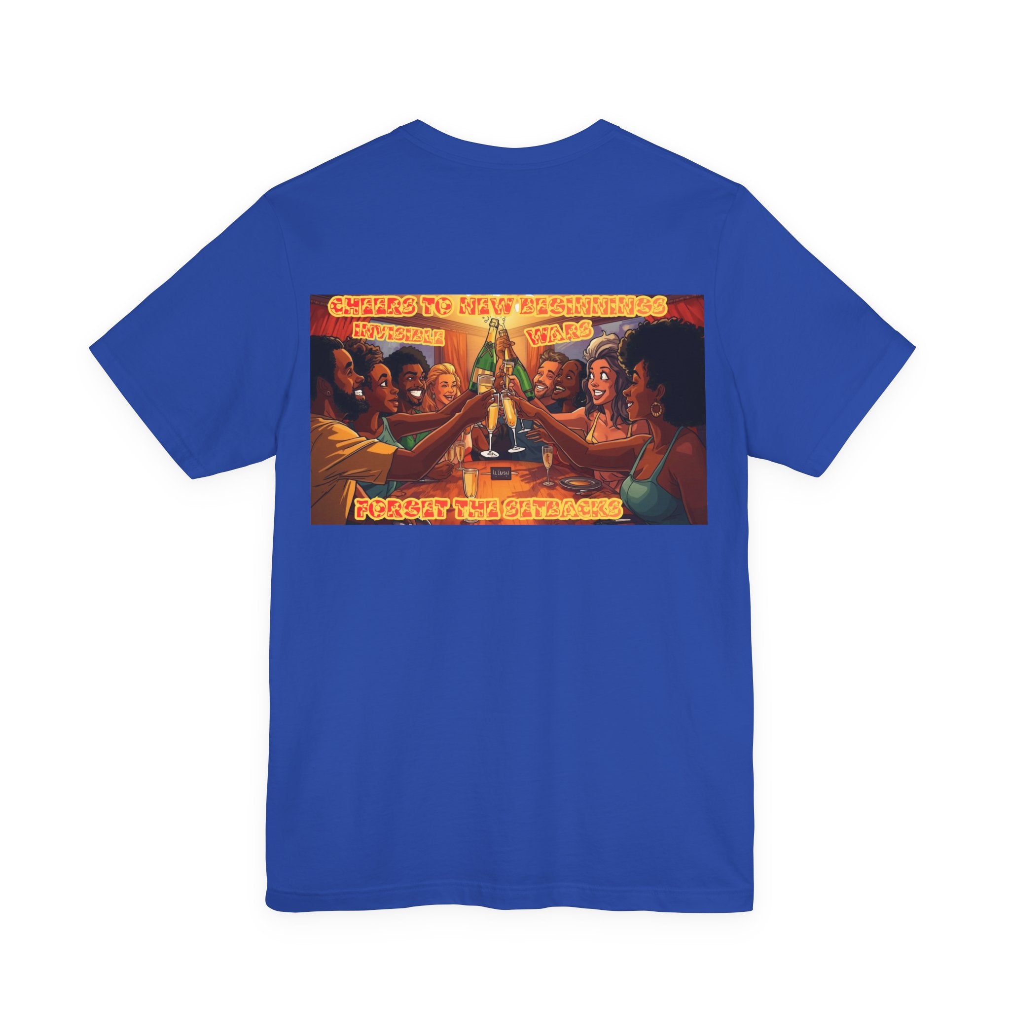Men T-shirt - Cheers to New Beginnings