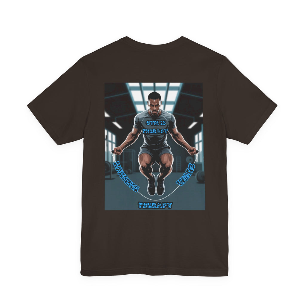 Men T-shirt -Gym is Therapy