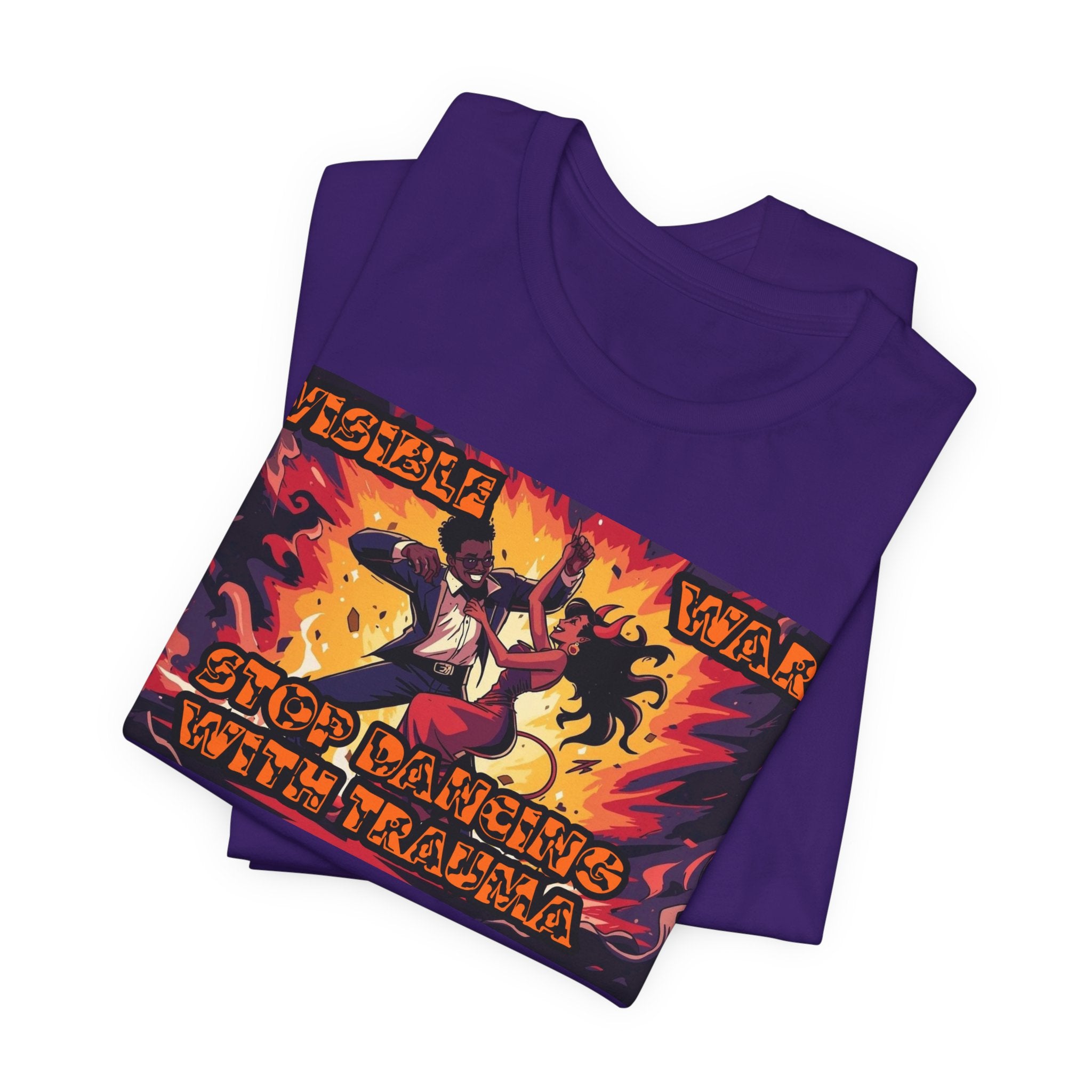 Men T-Shirt— Stop Dancing with Truama