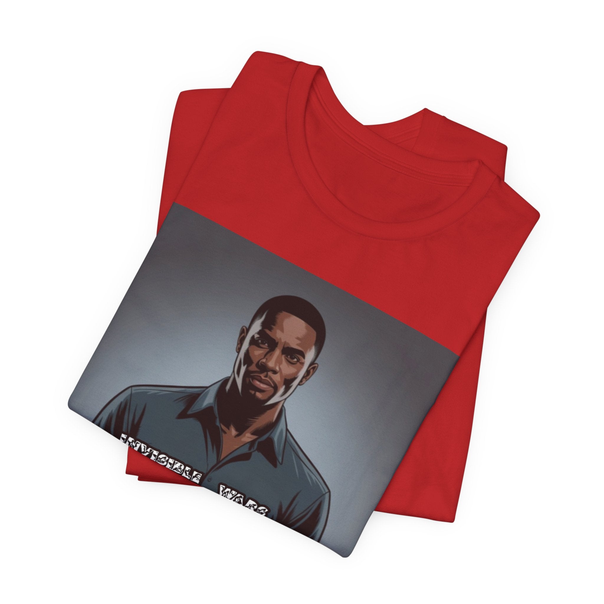 Men T-Shirt-Invisible Wars