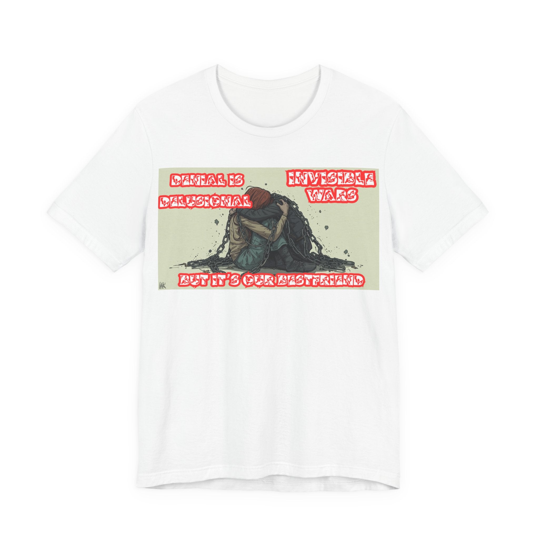 Women T-Shirt — 'Denial Is Delusional