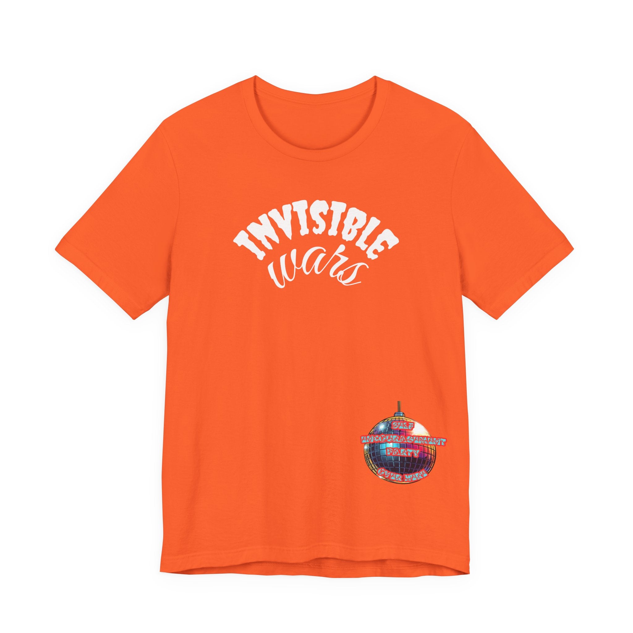 Women Invisible Wars T-Shirt — Encouragement Party Disco Ball