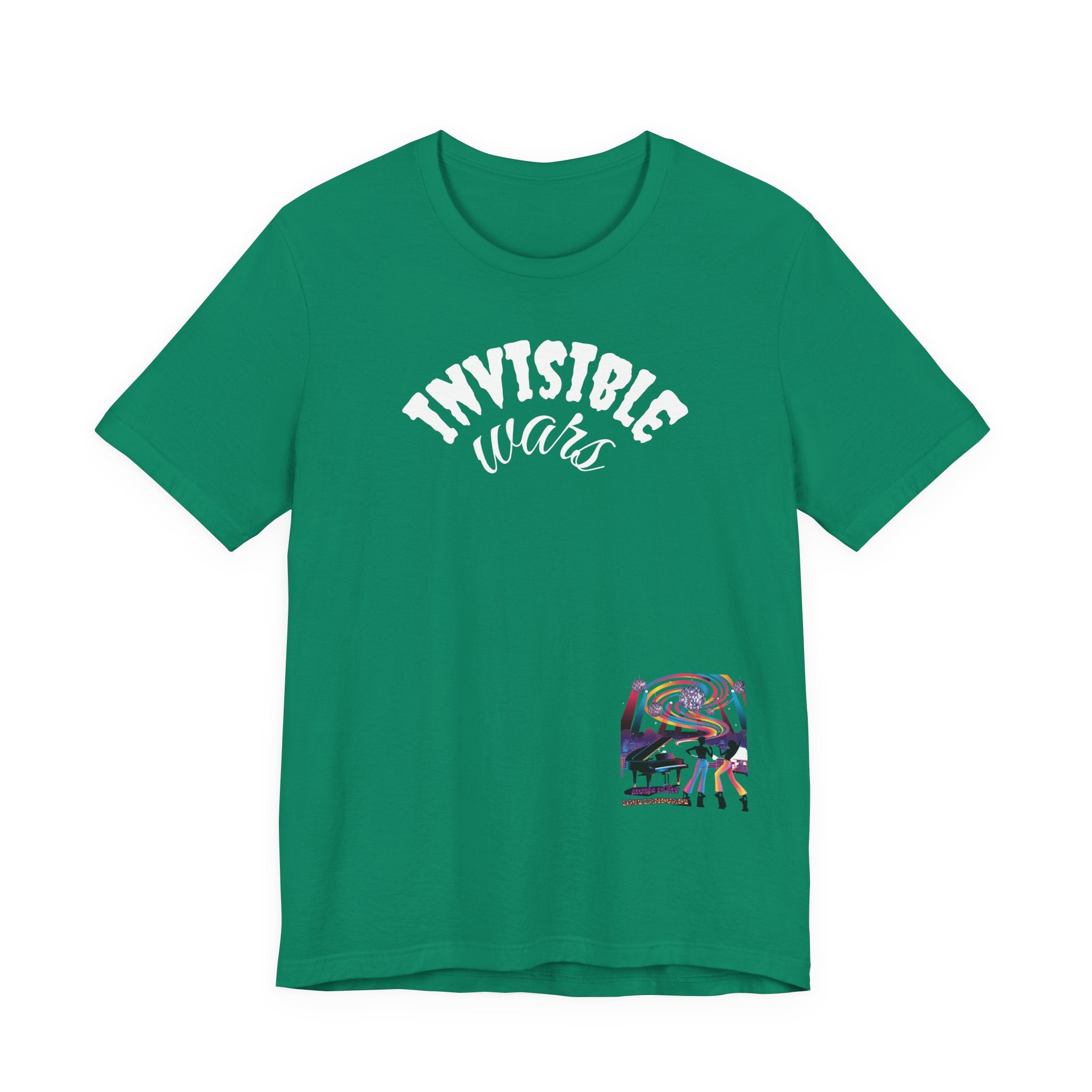 Women Invisible Wars T-shirt - Music is my Love Language