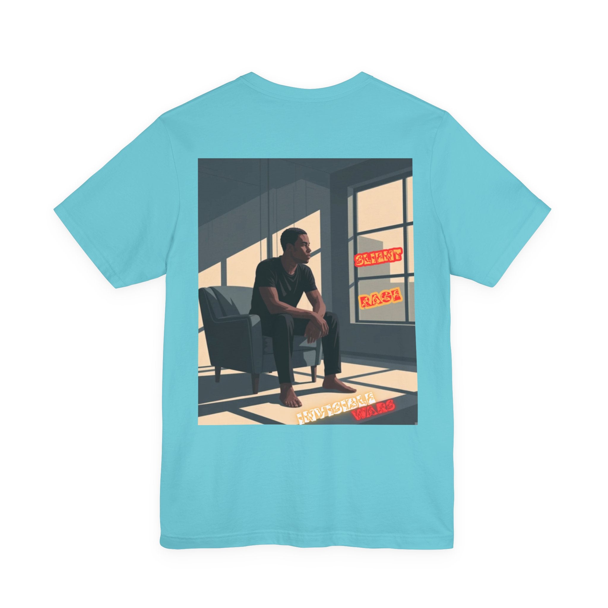 Men T-shirt - Slient Rage