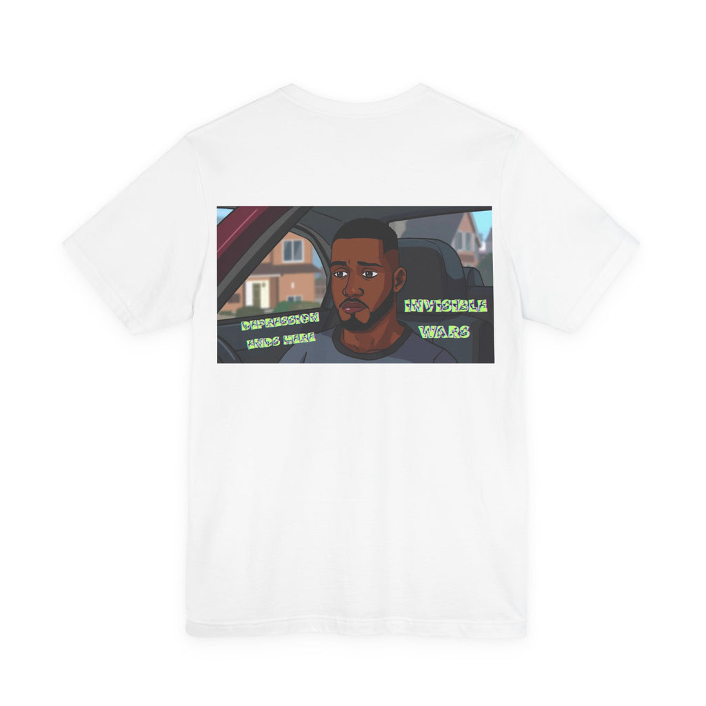 Men T-shirt - Depression Ends Here