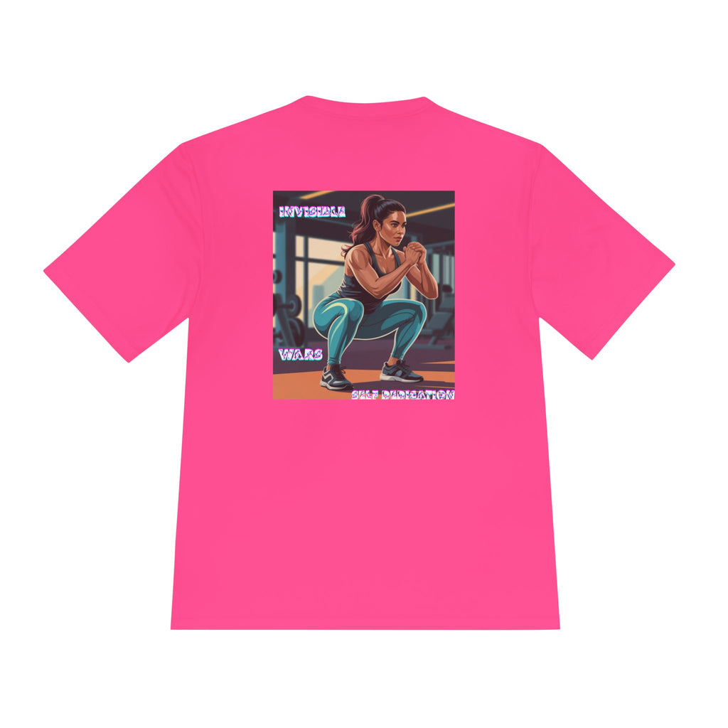 Invisible Wars Fitness Tee - Women's Self Dedication