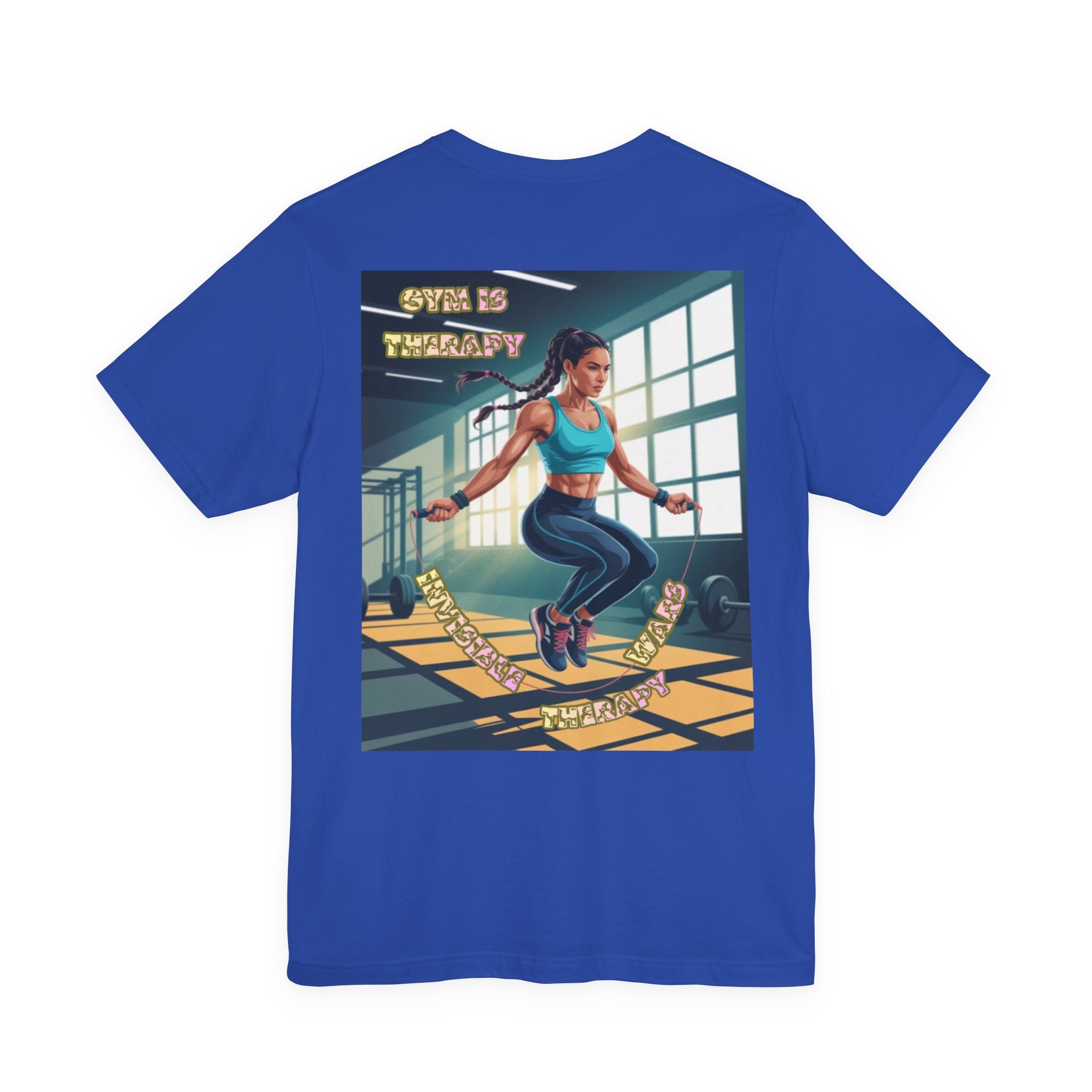 Women T-shirt — Gym is Therapy