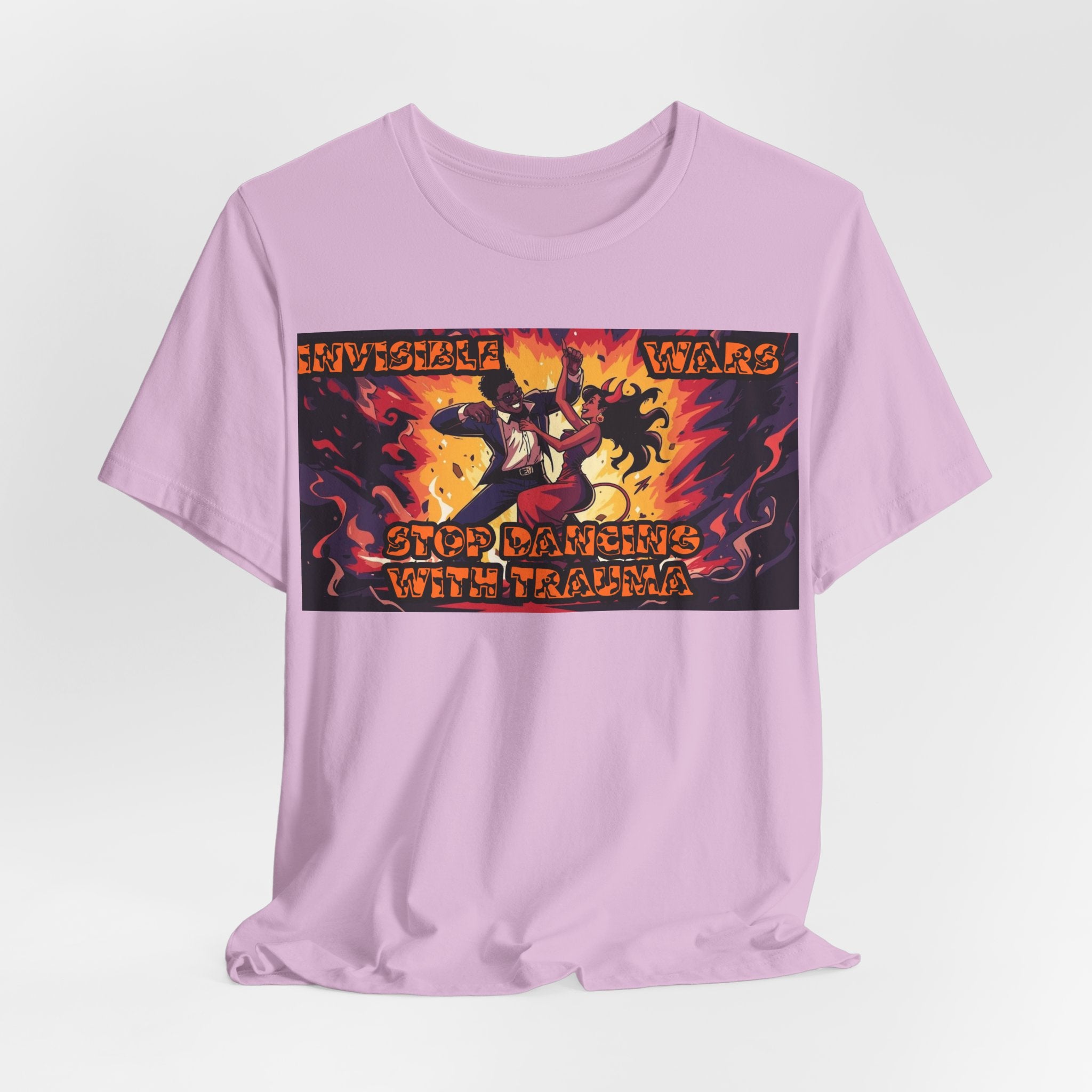 Men T-Shirt— Stop Dancing with Truama