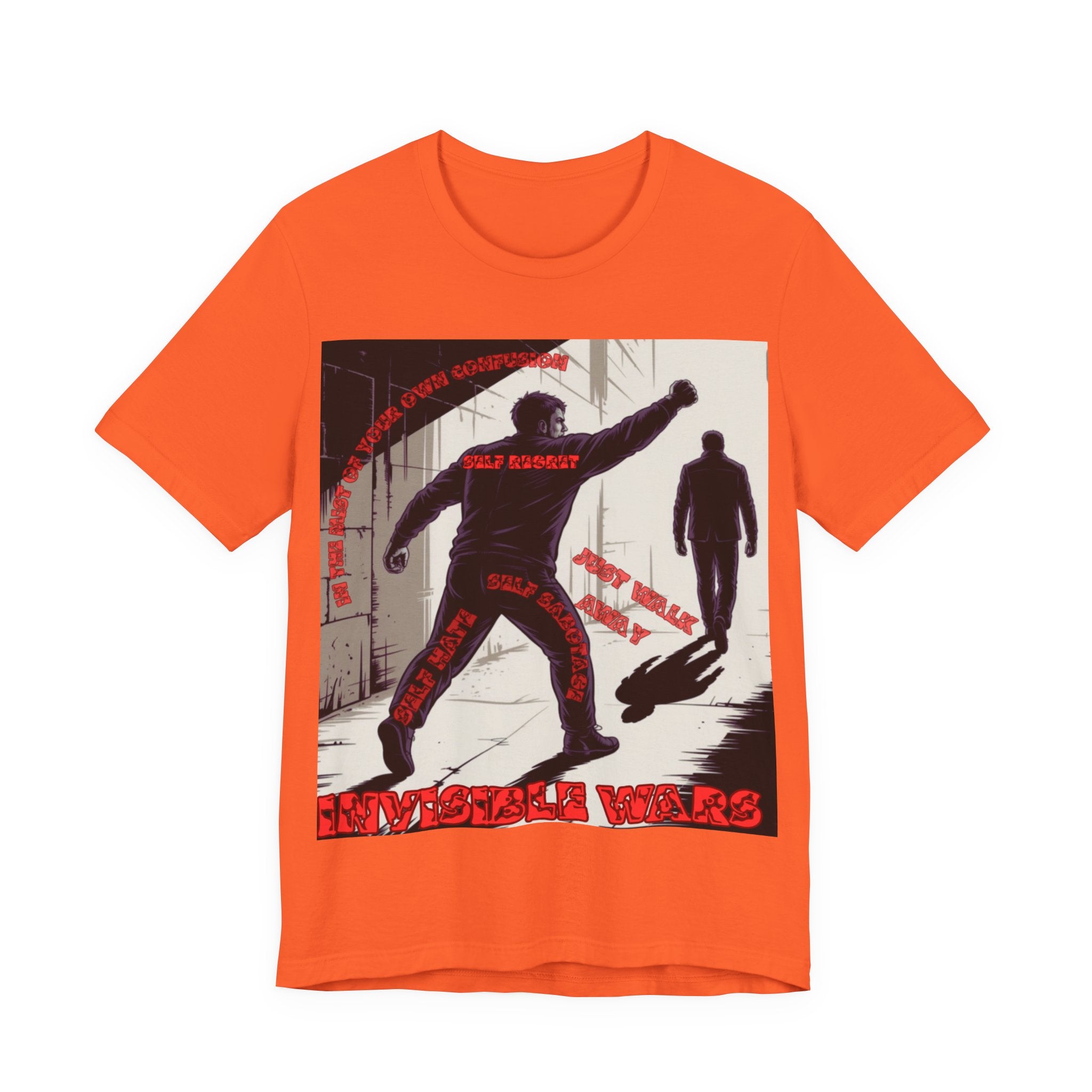 Men T‑Shirt- In the Mist Of Confusion