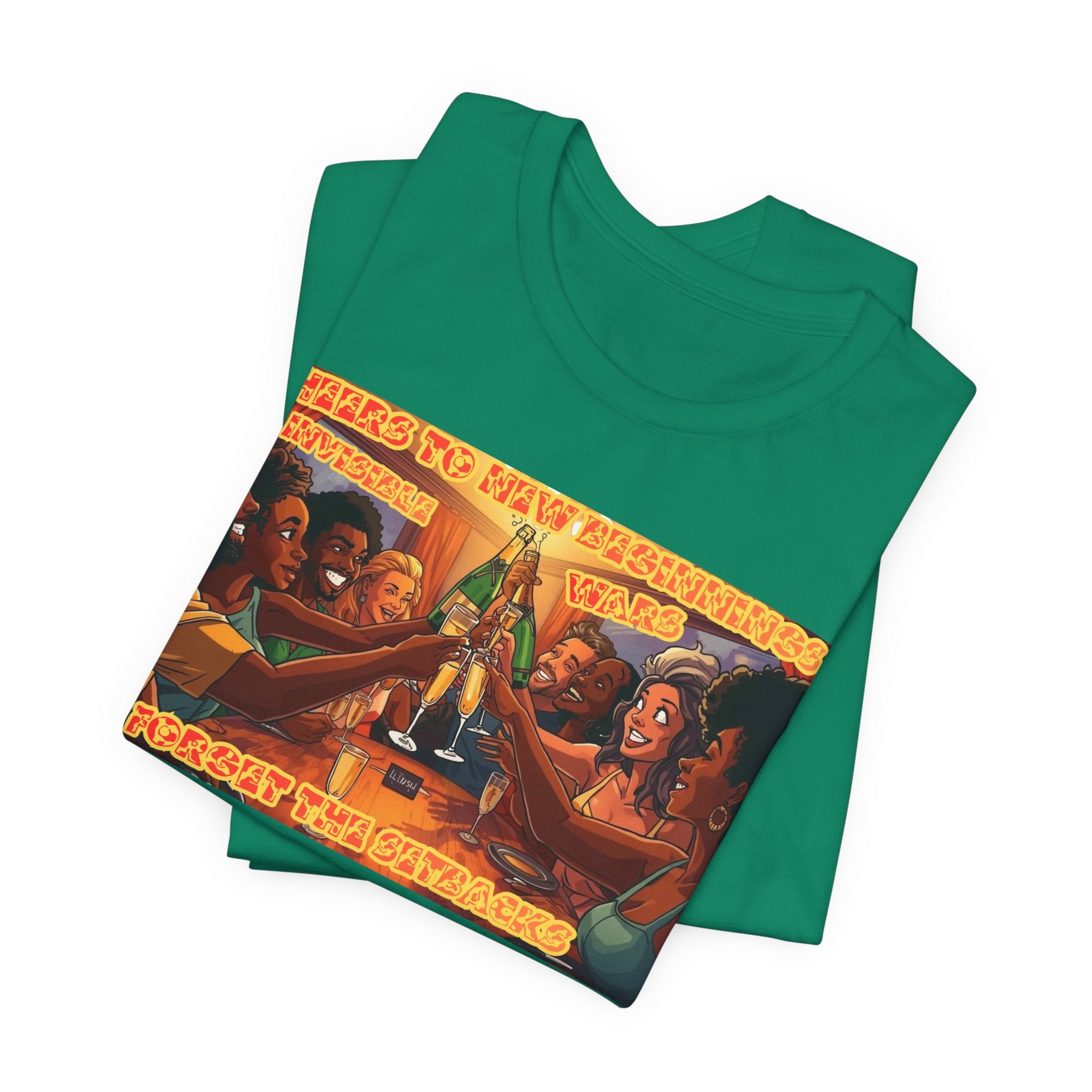 Women T‑Shirt – Cheers to New Beginnings