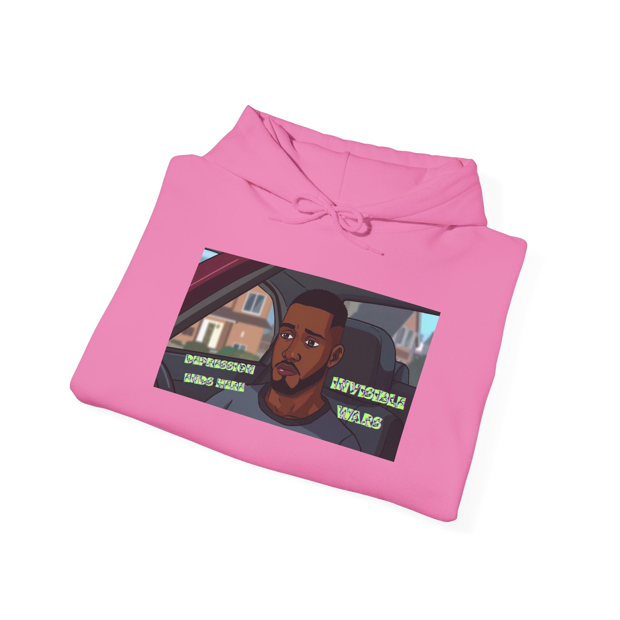 Men  Hoodie — Depression Ends Here