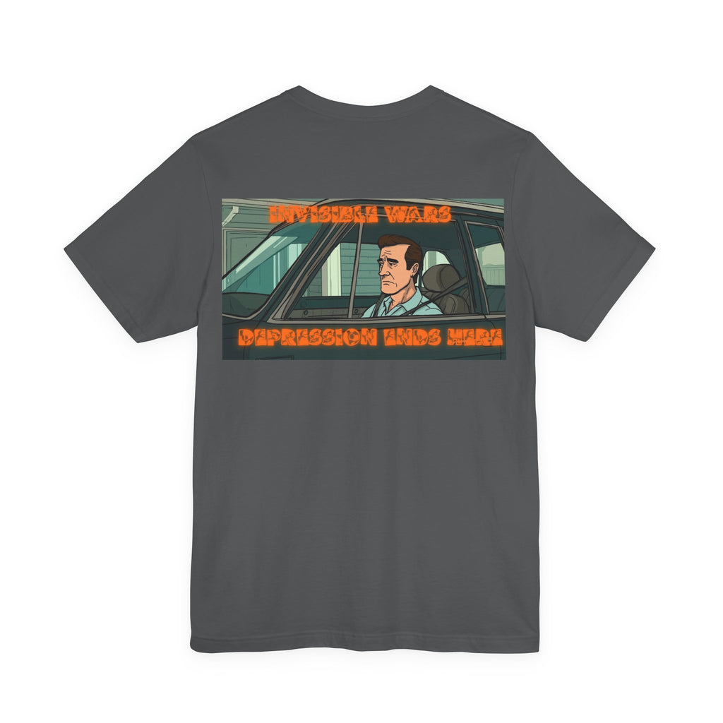 Men T-shirt - Depression Ends Here