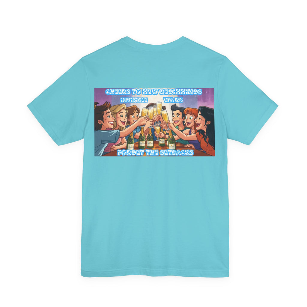 Women T-shirt - Cheers To New Beginnings
