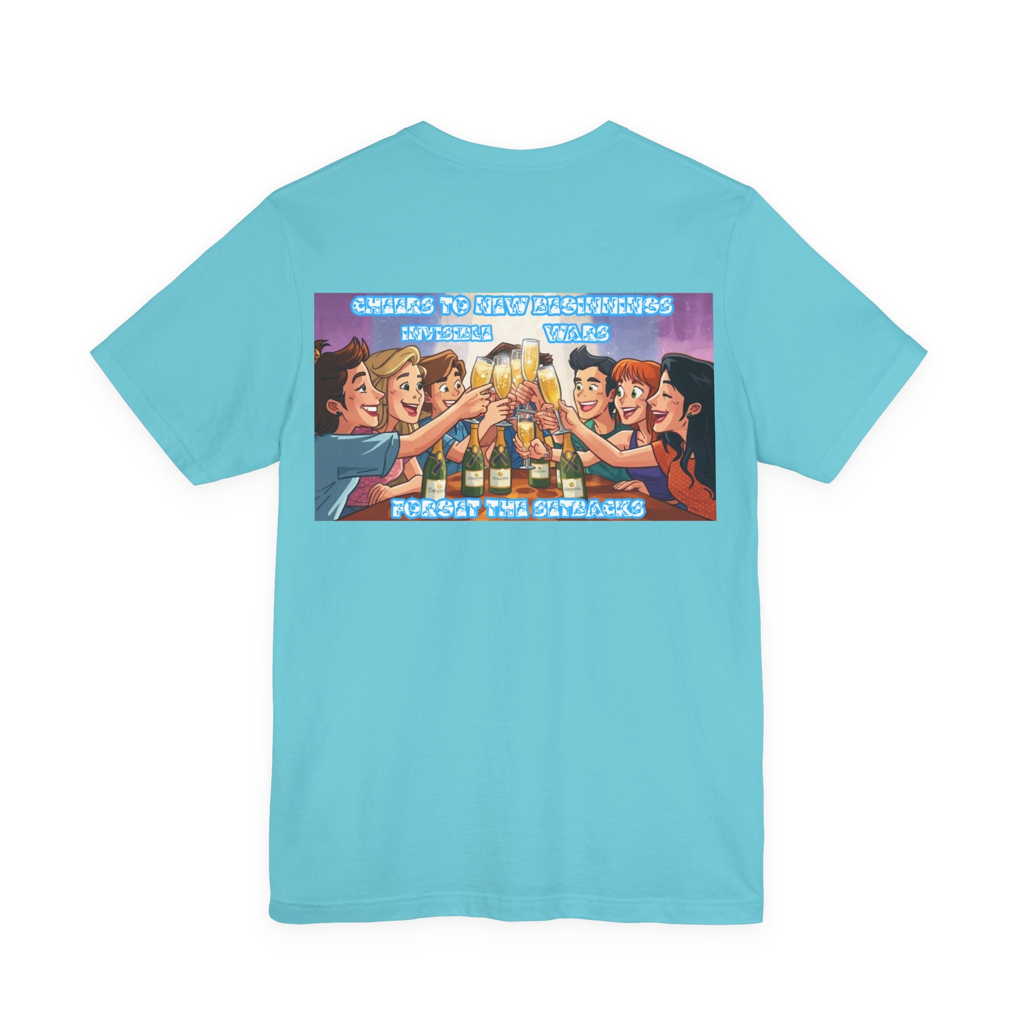 Women T-shirt - Cheers To New Beginnings