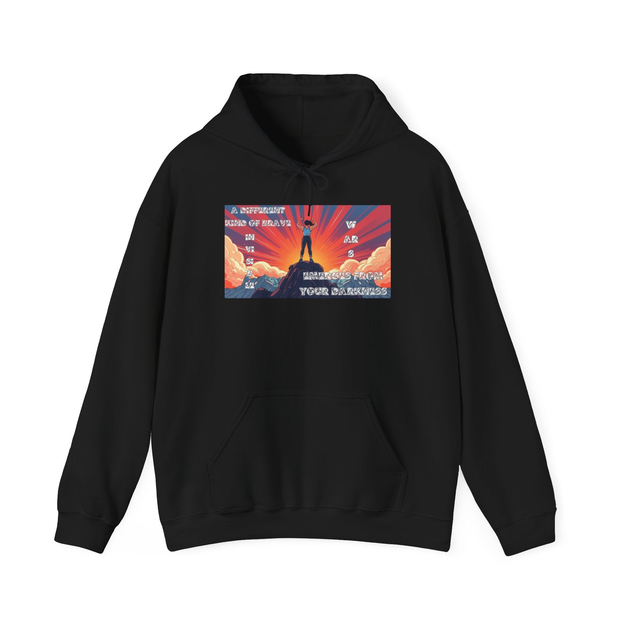 Women Hoodie —  A Different kinda Brave Emerges