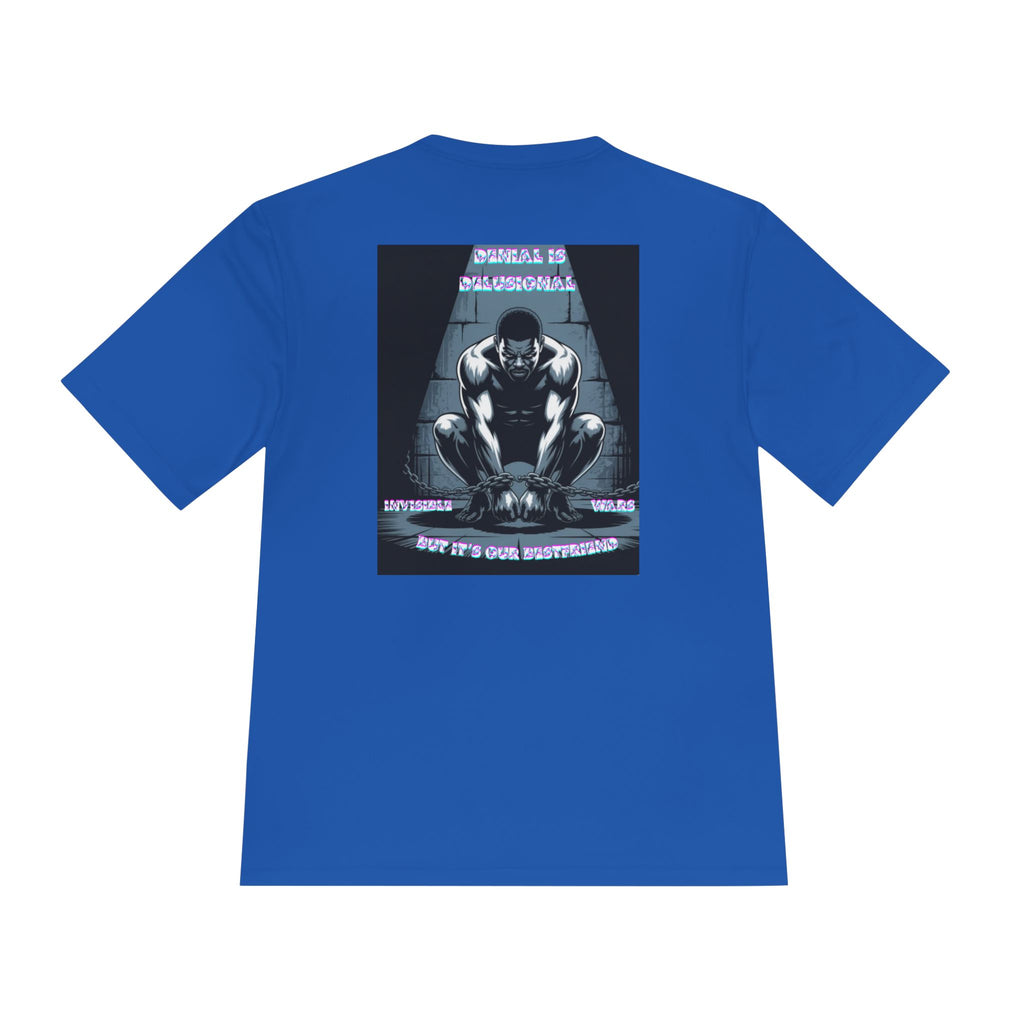 Men Fitness Graphic Shirt —Denial is Delusional