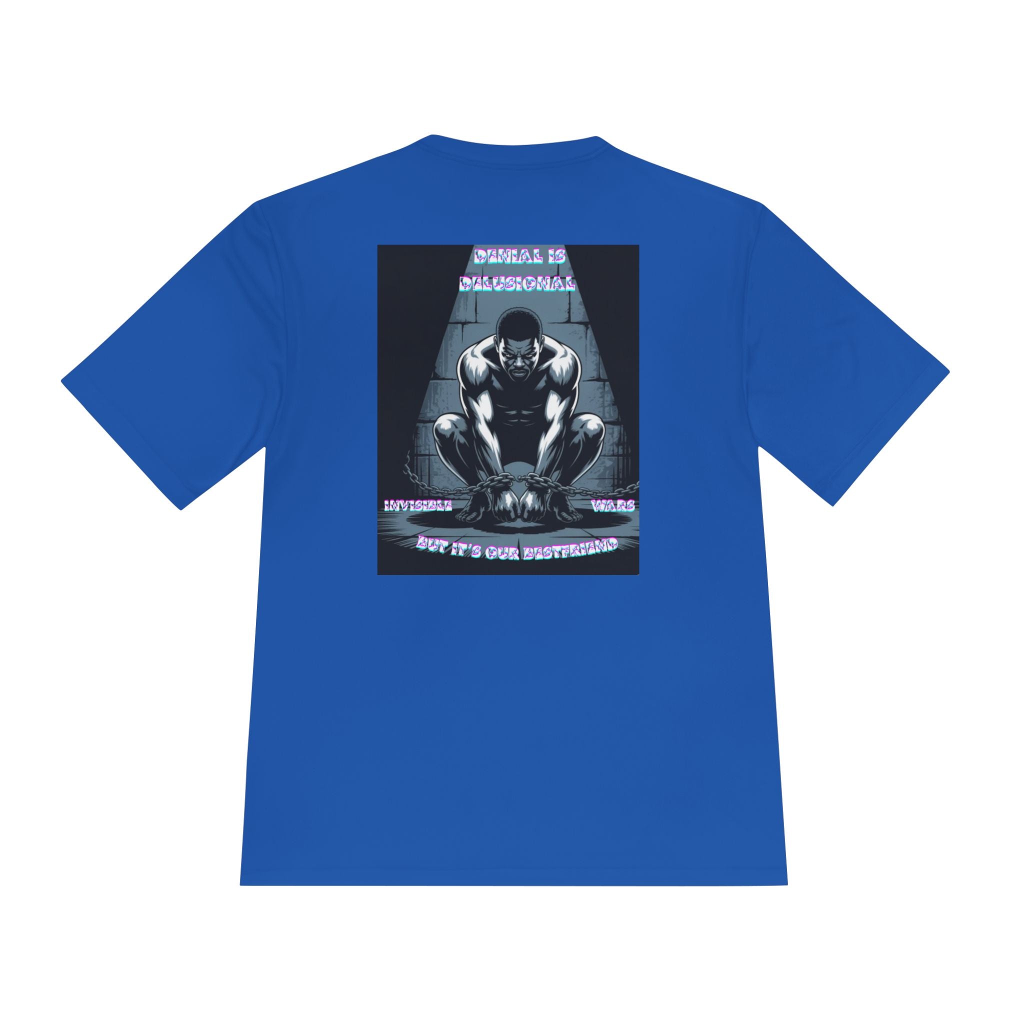 Men Fitness Graphic Shirt —Denial is Delusional