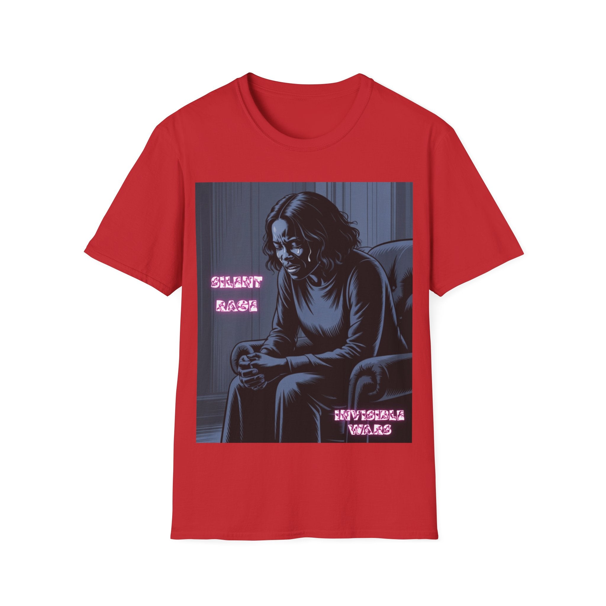 Women T-Shirt-  Slient Rage Invisible Wars