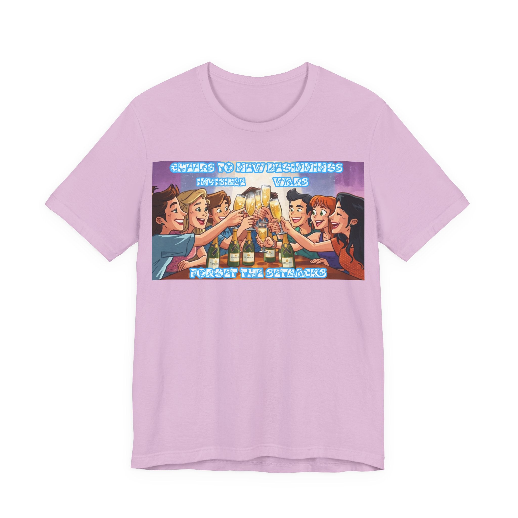 Men T-Shirt-Cheers to New Beginnings