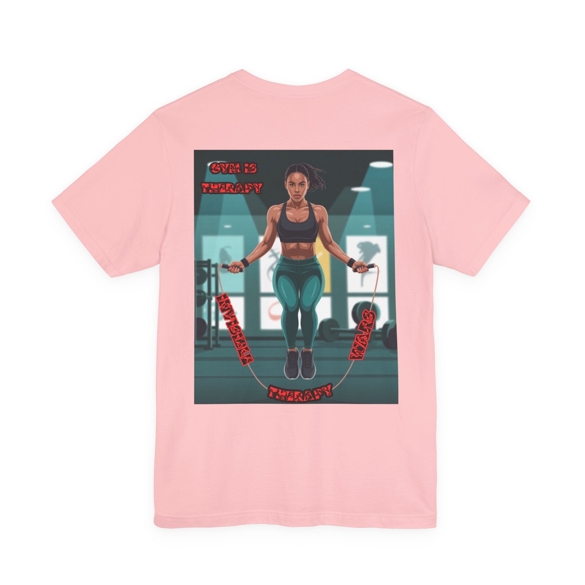 Women T-shirt — Gym is Therapy