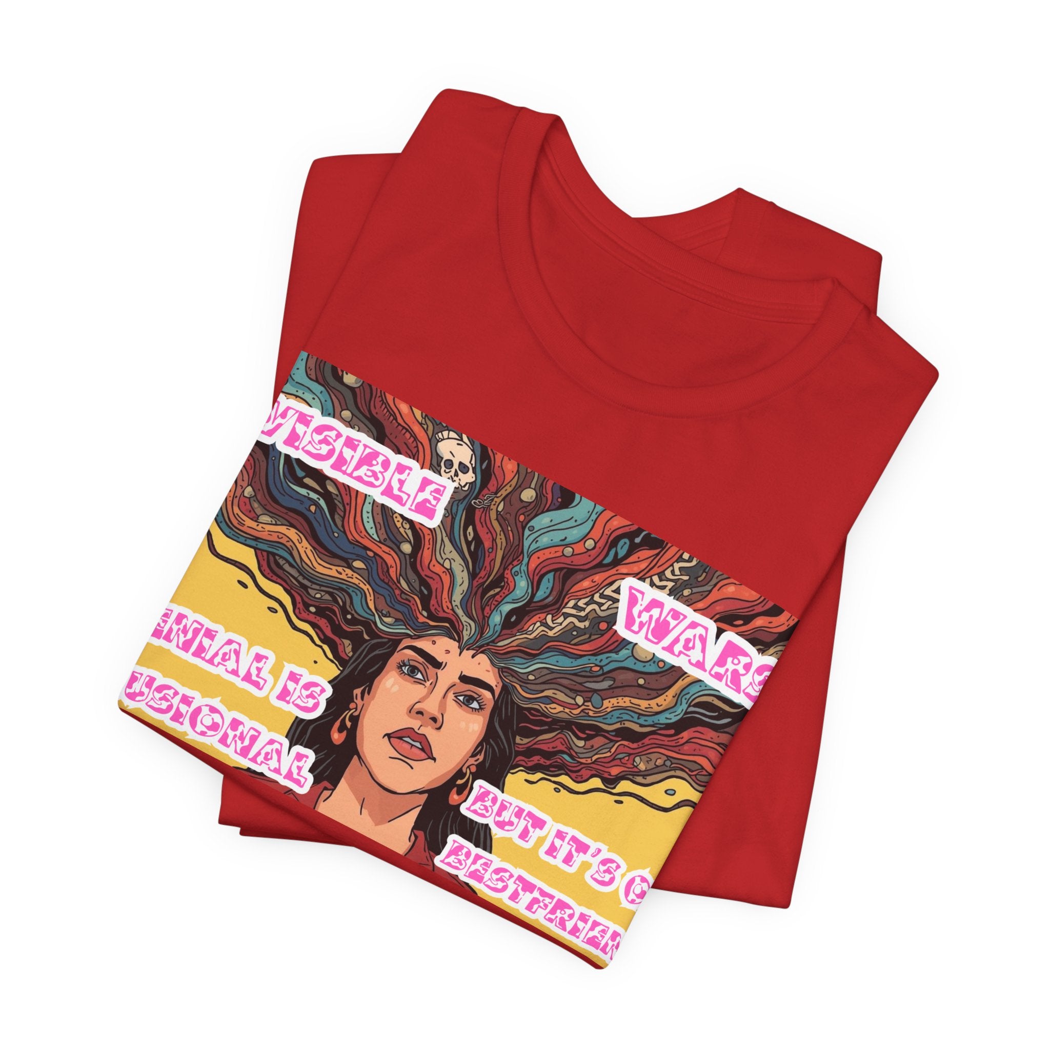 Women T-Shirt — Denial Is Delusional