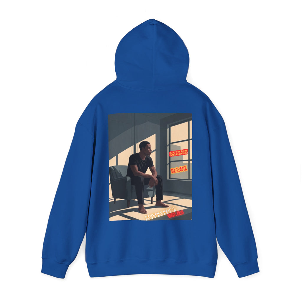 Men Hoodie - Slient Rage