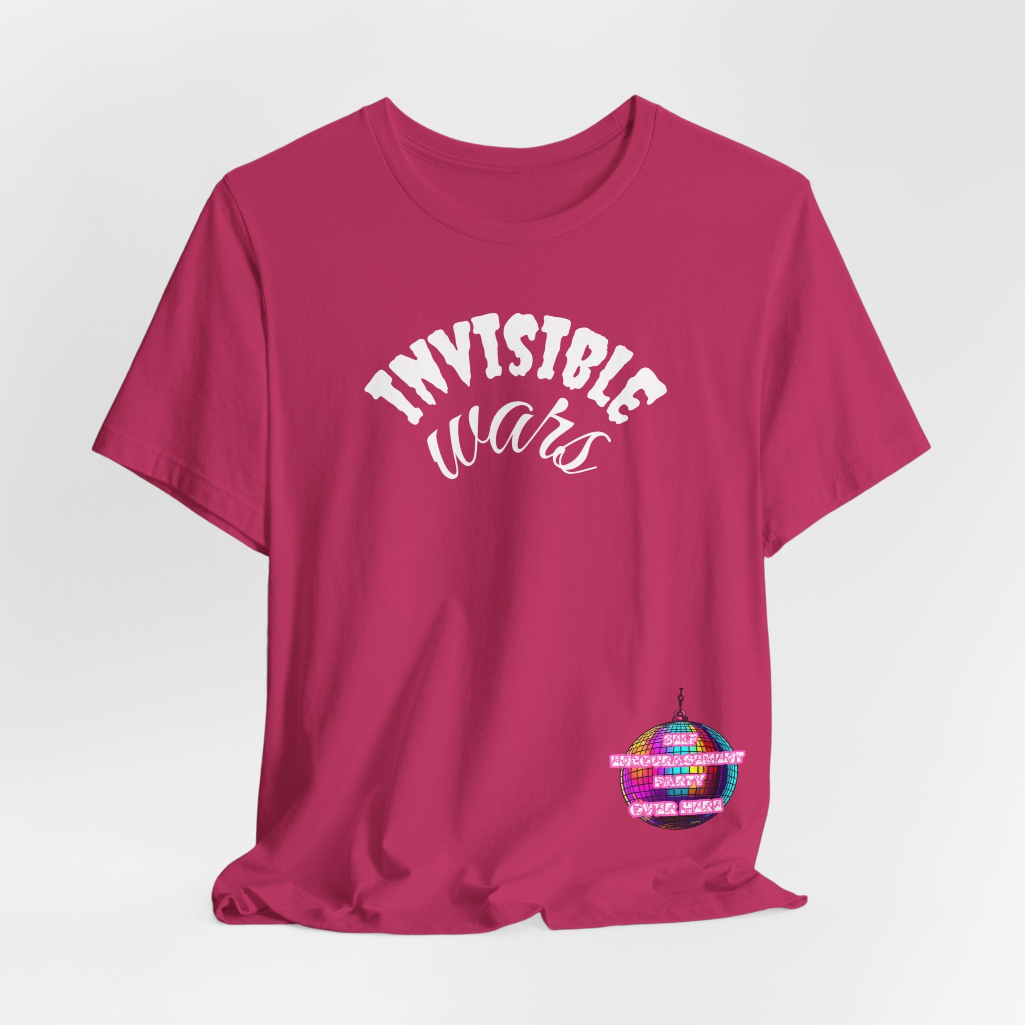 Women Disco Ball T-shirt — Self Encouragement Party