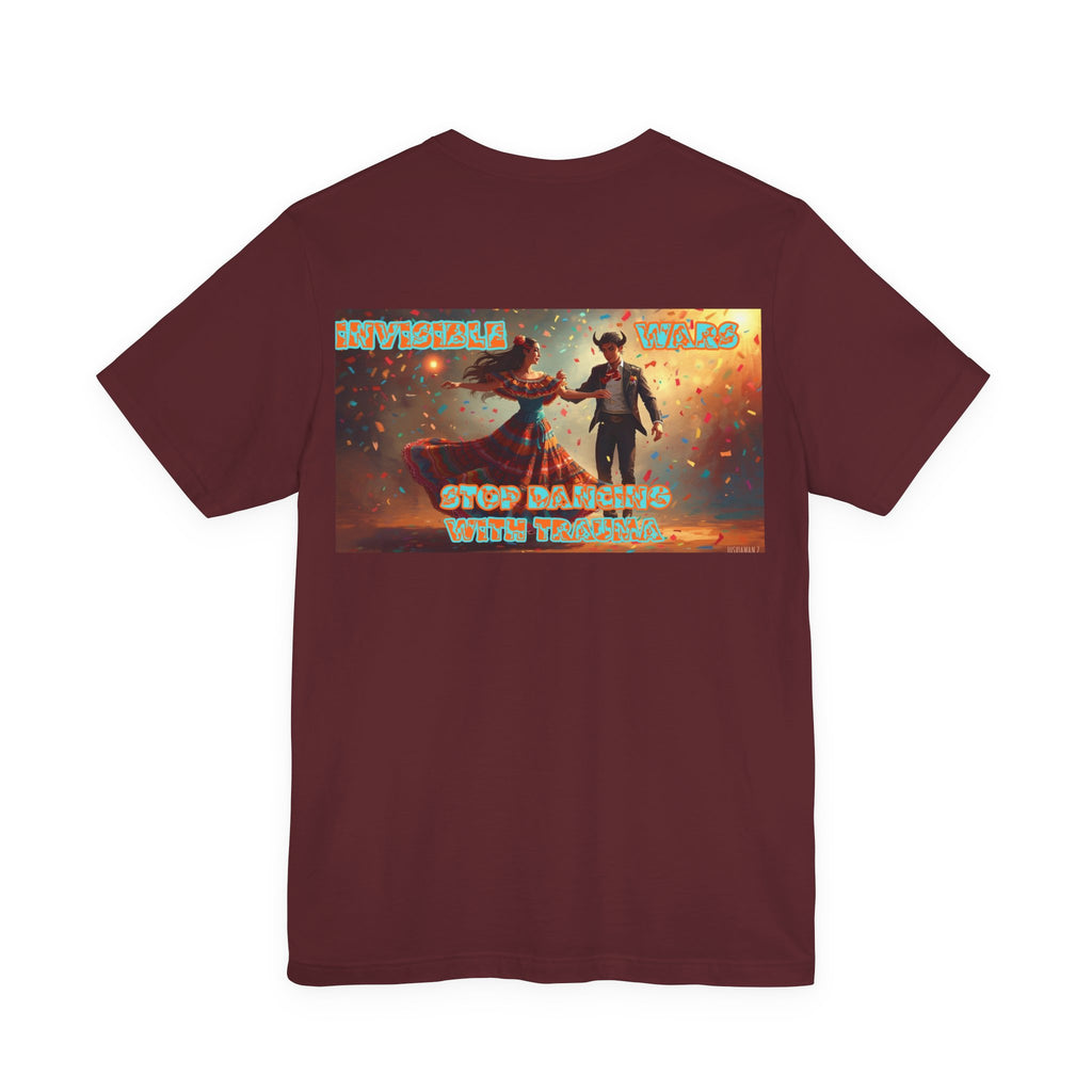 Women T-shirt  — Stop Dancing with Truama