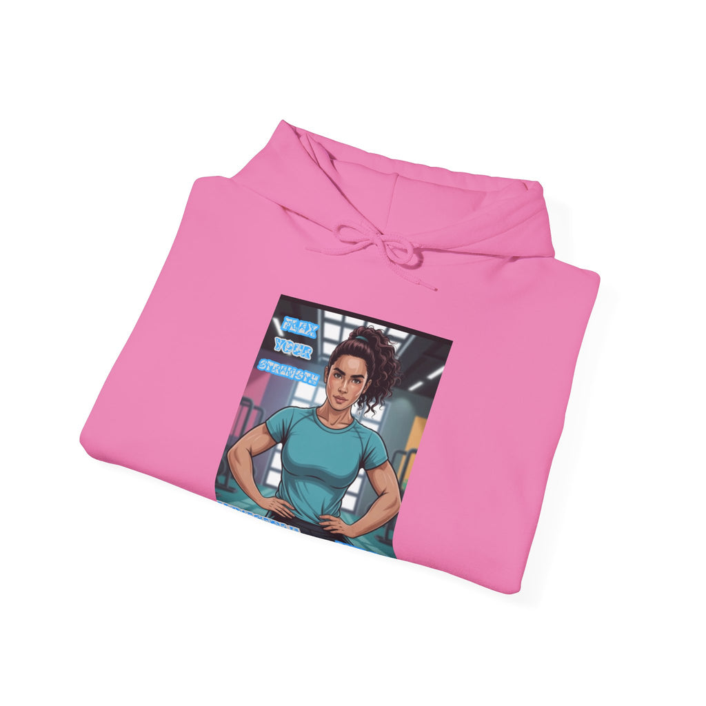 Women Hoodie — Flex your strengh Invisible Wars