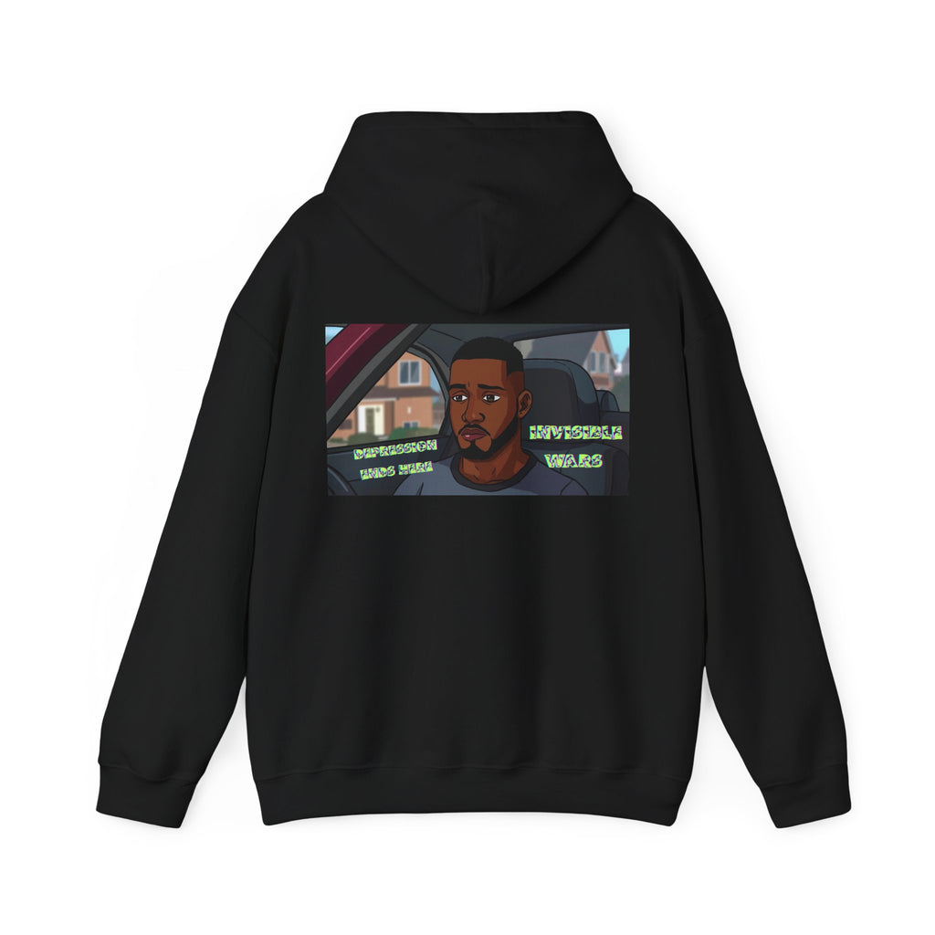 Men  Hoodie — Depression Ends Here