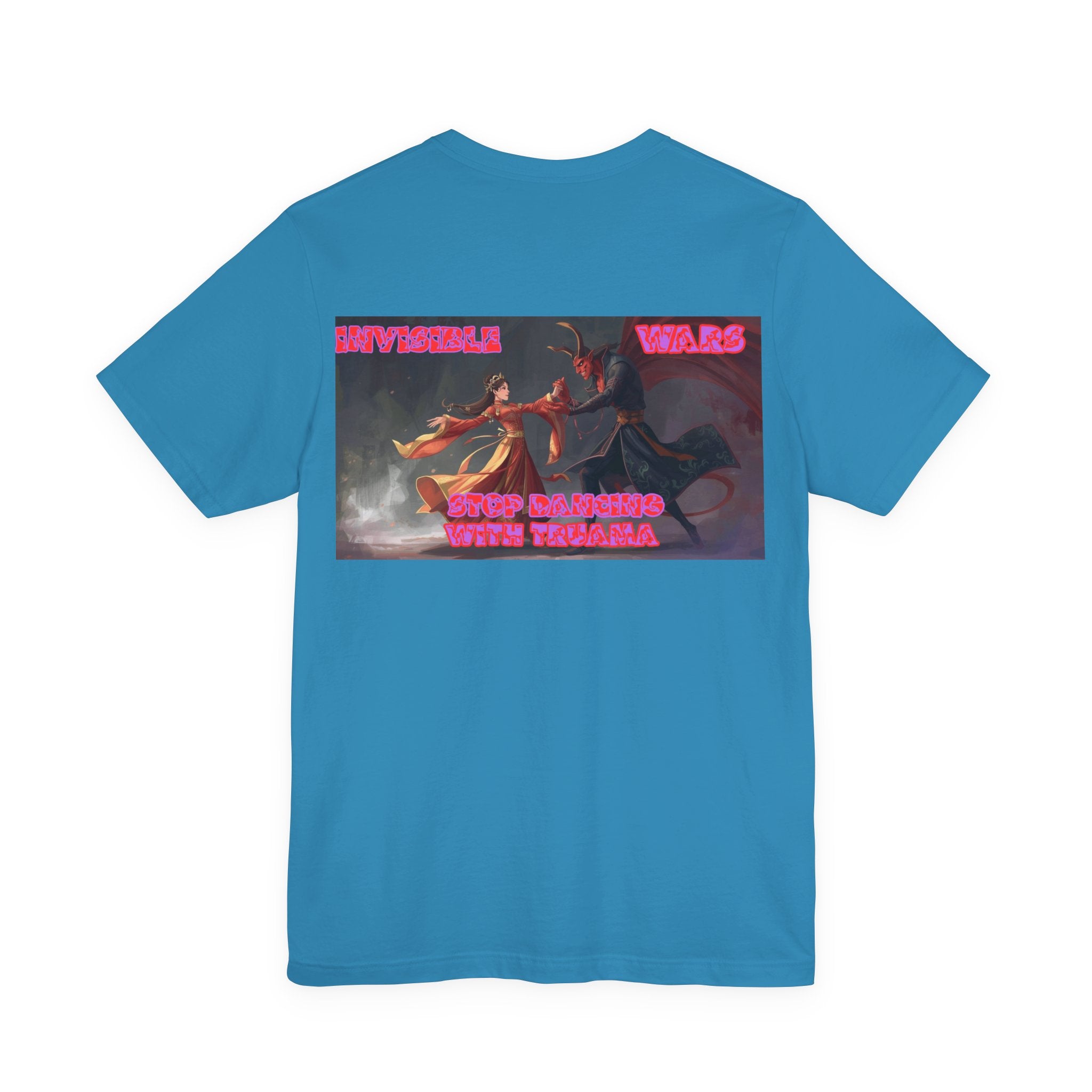 Women T-shirt  — Stop Dancing with Truama