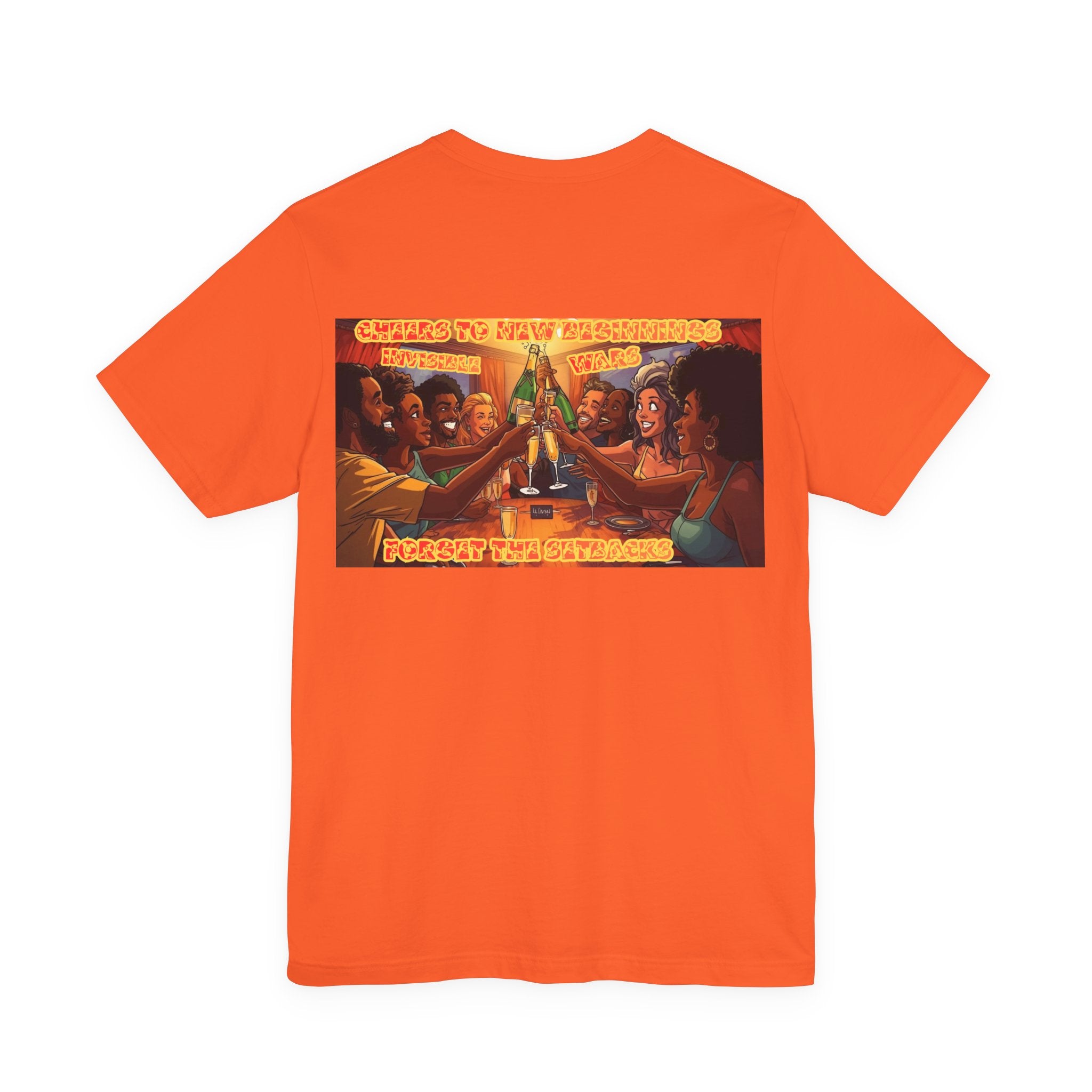Men T-shirt - Cheers to New Beginnings