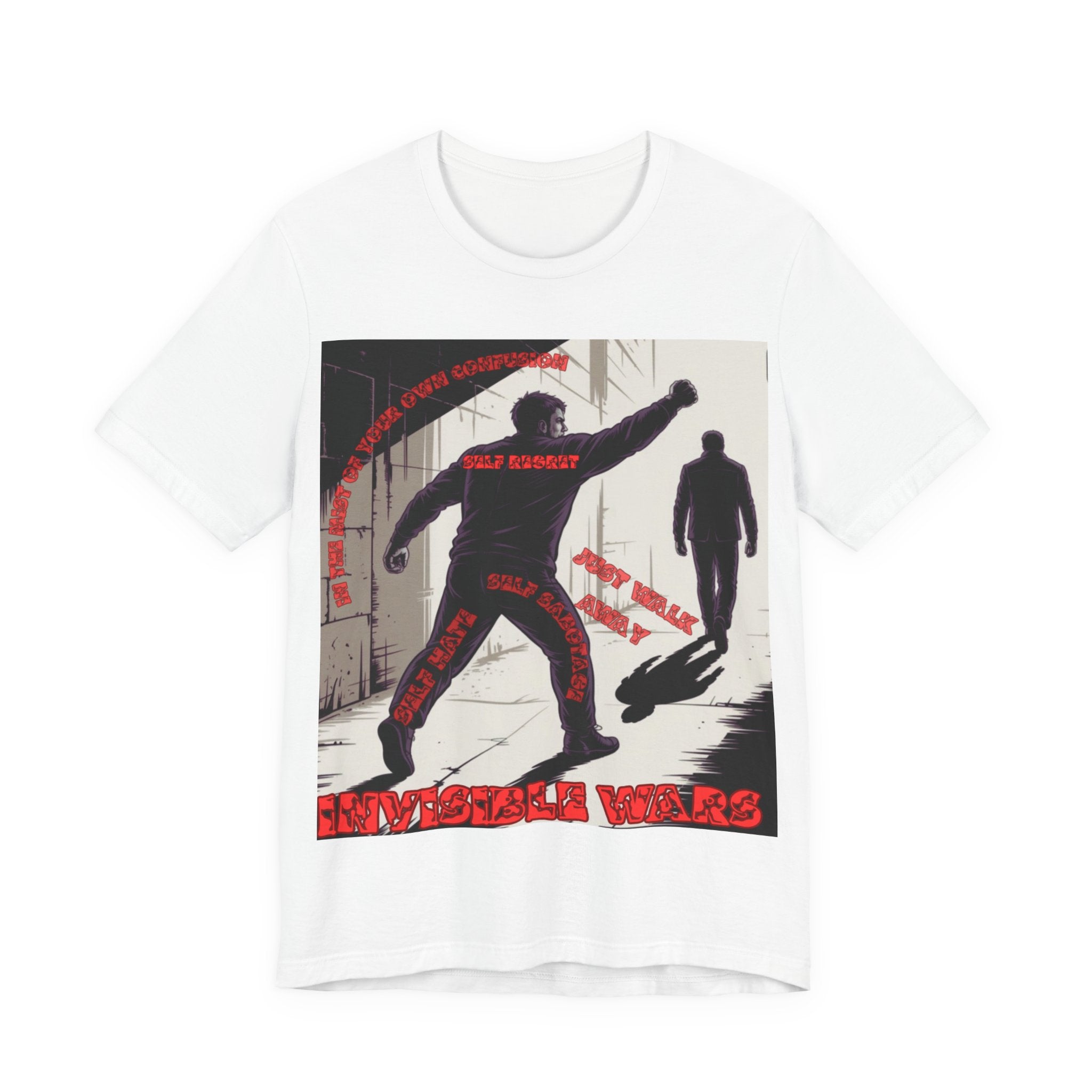 Men T‑Shirt- In the Mist Of Confusion