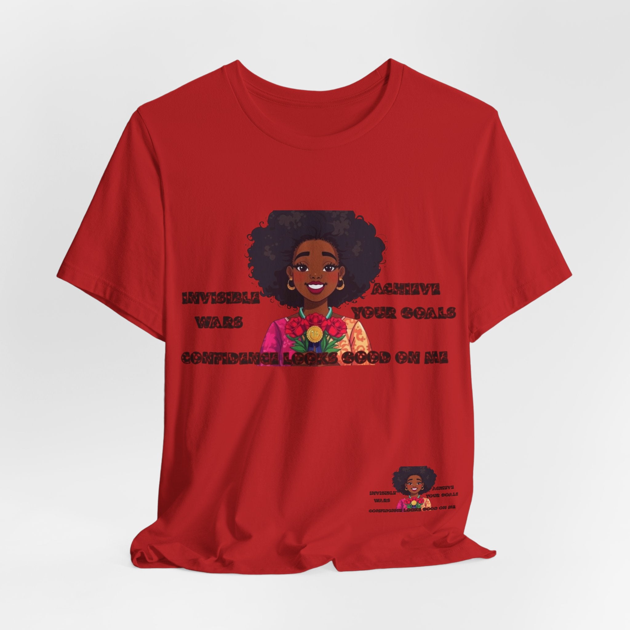 Women T-Shirt - Confidence looks good on me