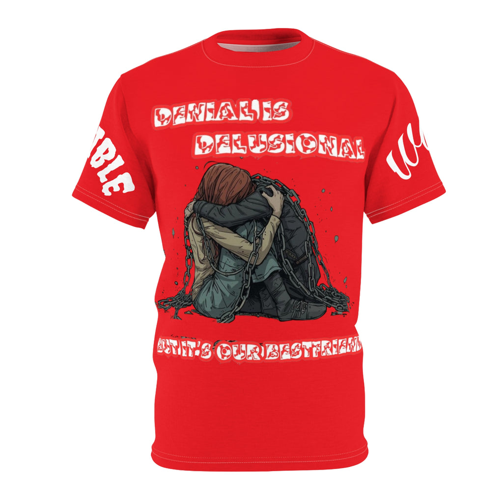 Invisible Wars T-Shirt — Denial is Delusional