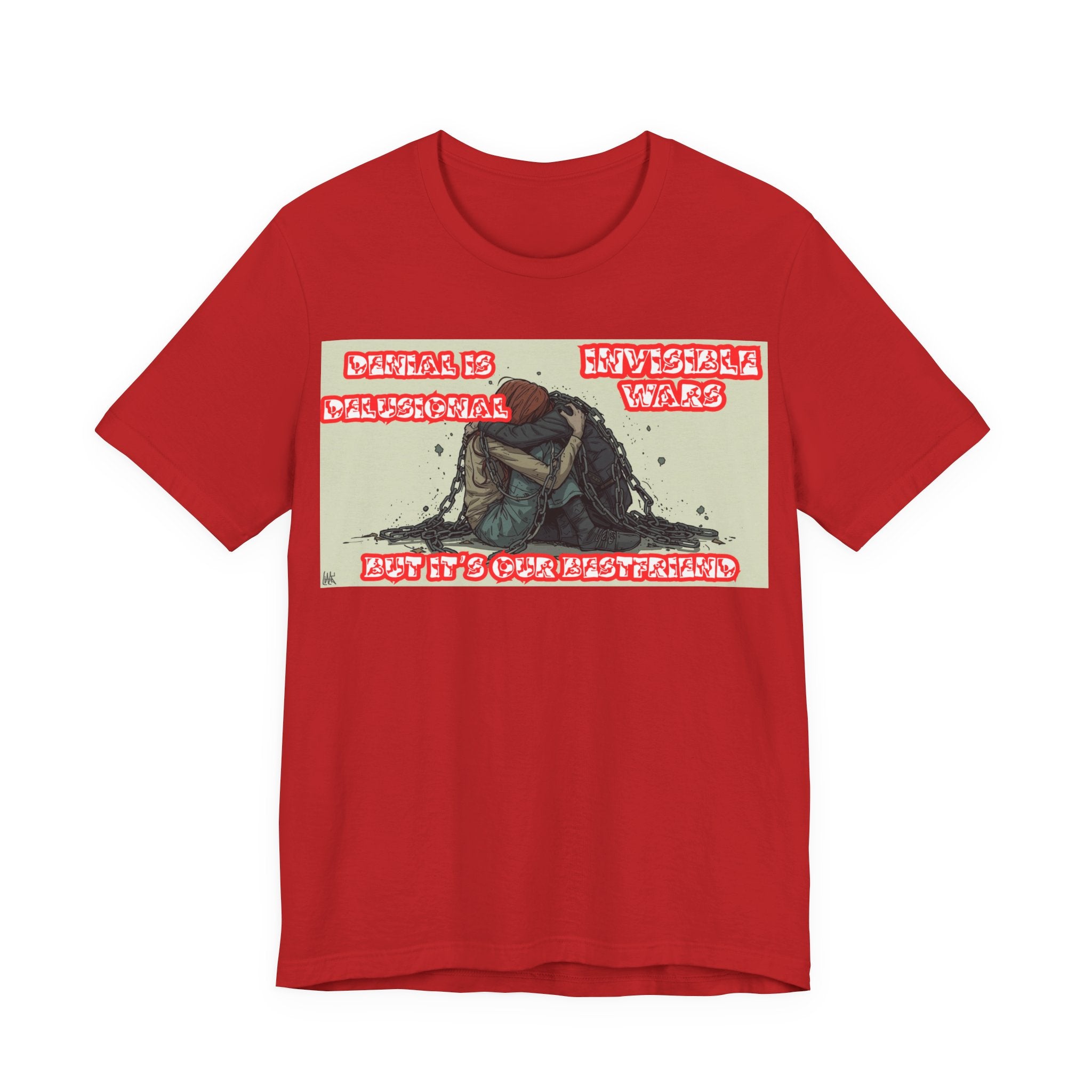 Women T-Shirt — 'Denial Is Delusional