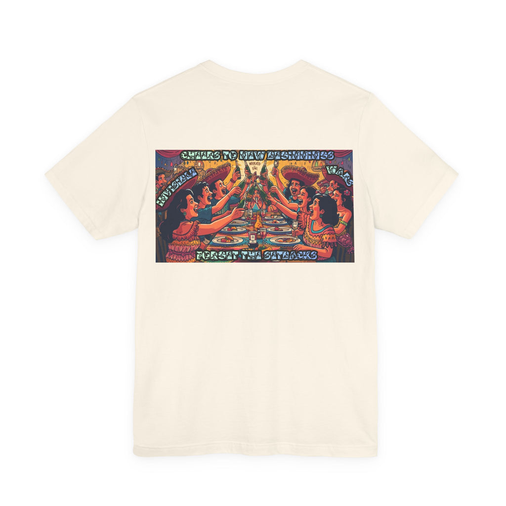 Women T-shirt - Cheers To New Beginnings