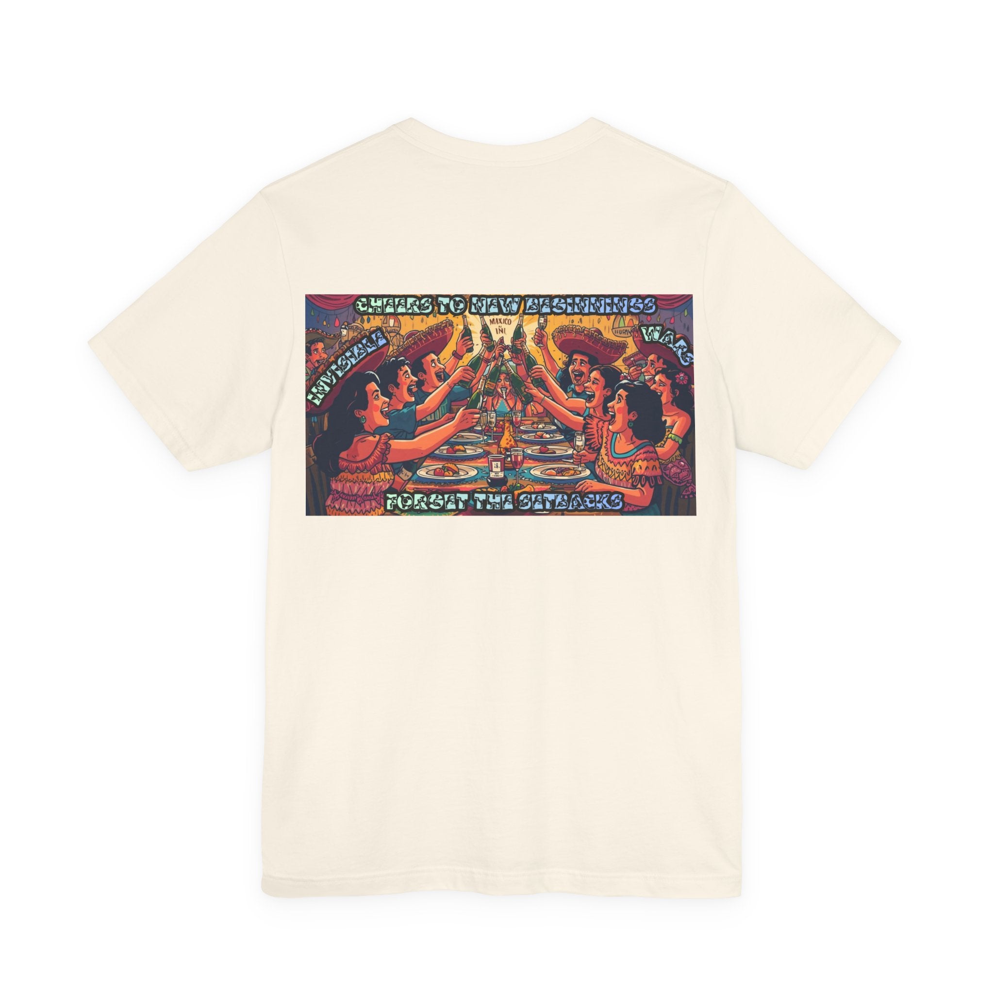 Women T-shirt - Cheers To New Beginnings