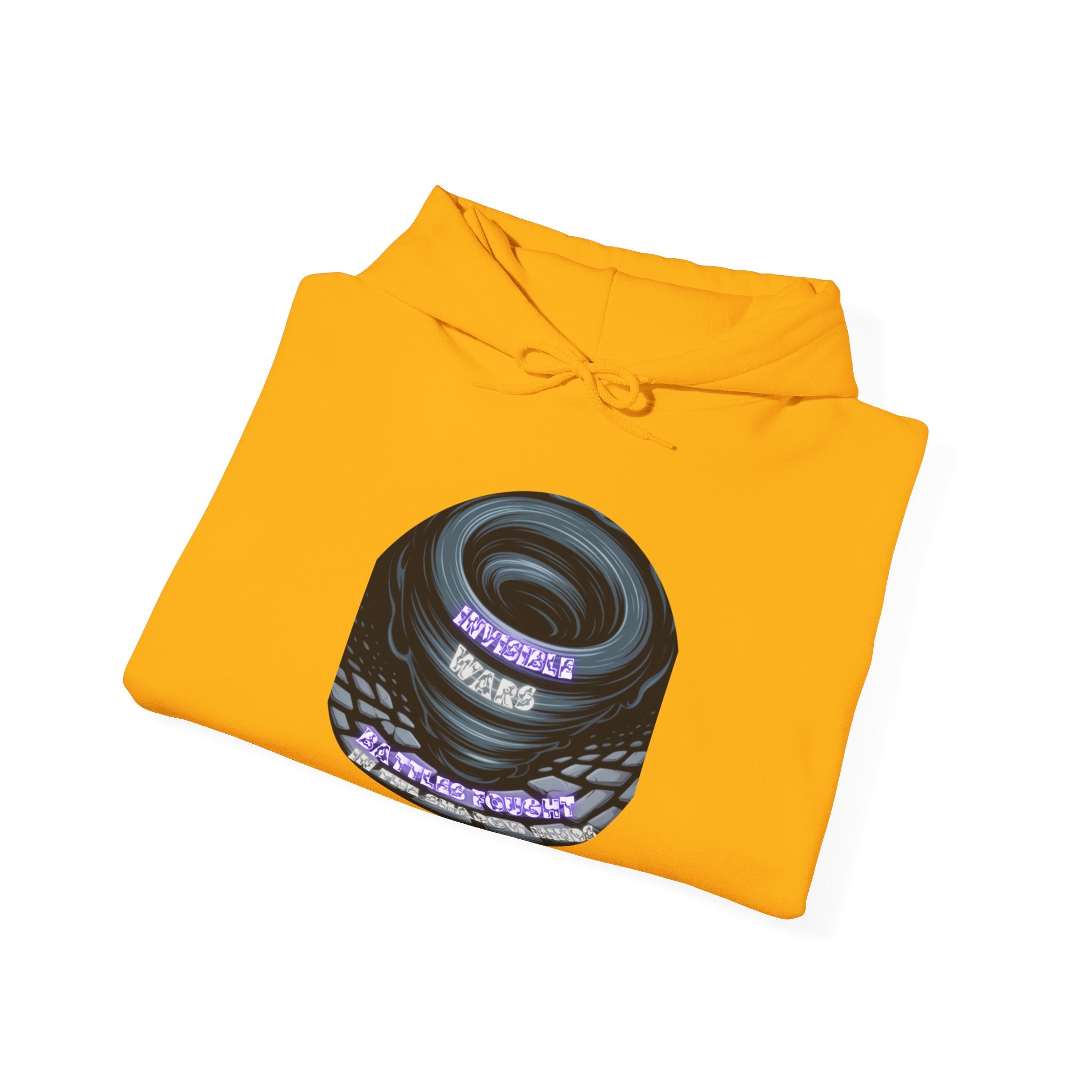 Men Hoodie — Battles fought in the shadows