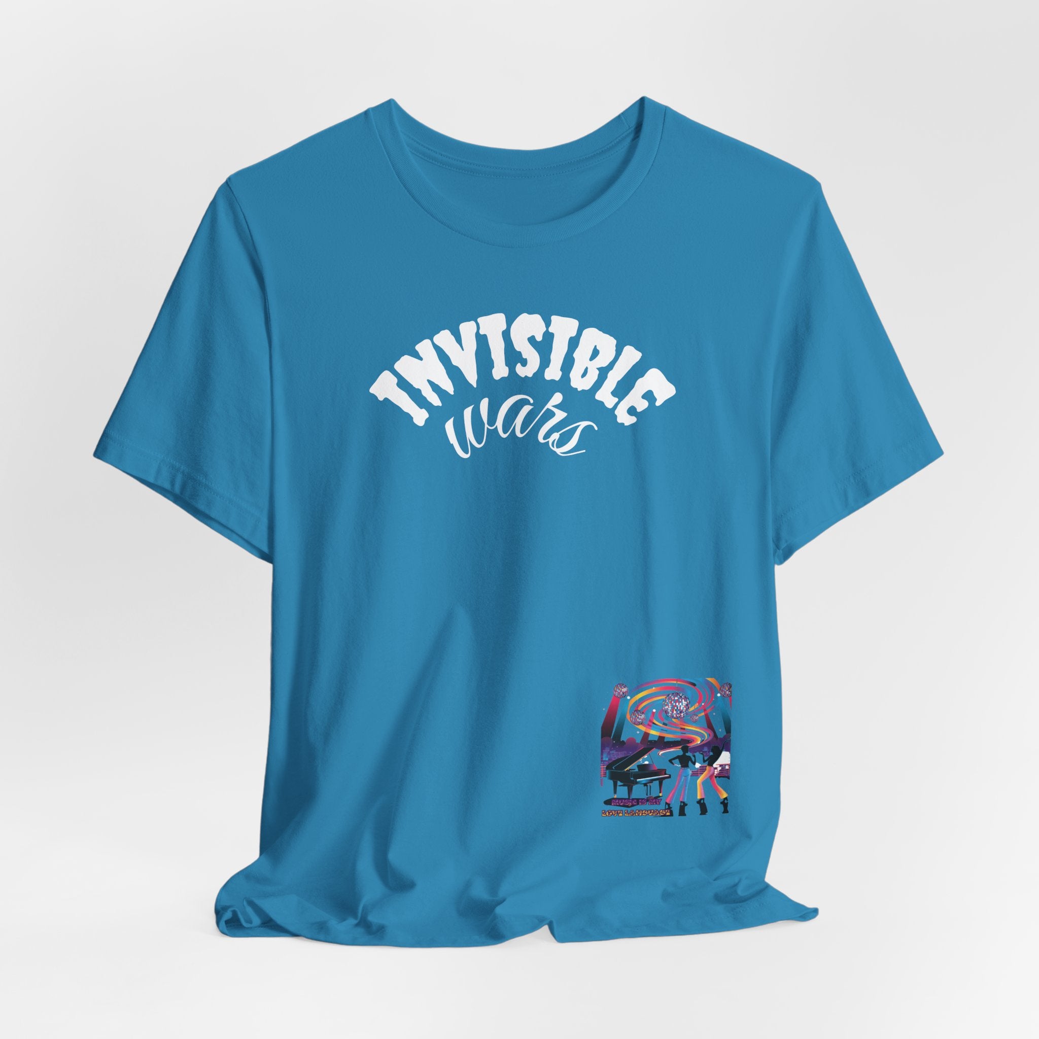Women Invisible Wars T-shirt - Music is my Love Language