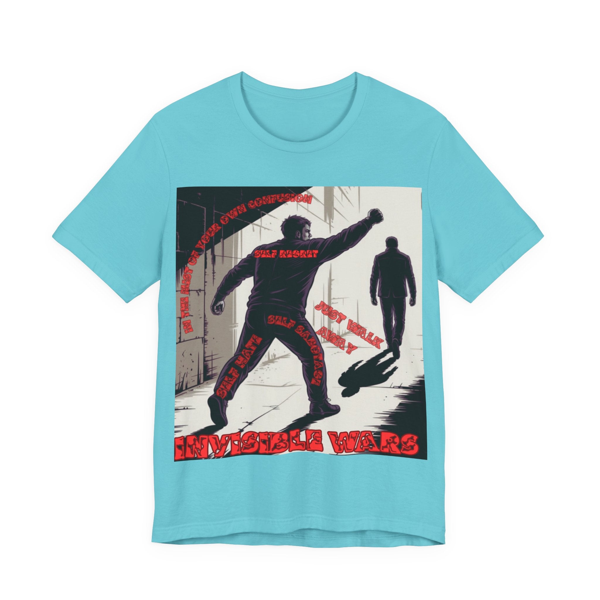 Men T‑Shirt- In the Mist Of Confusion