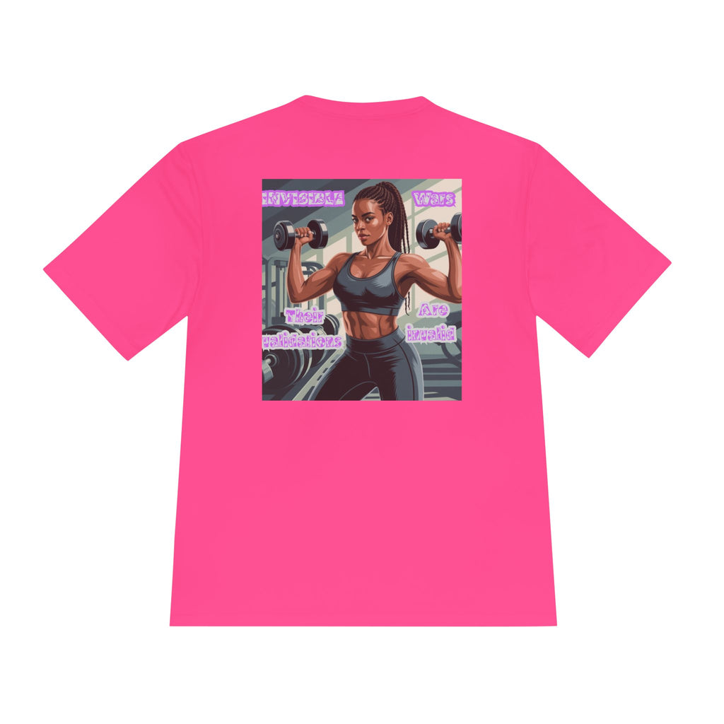 Women Fitness Graphic Shirt — The Vaildations are Invaild