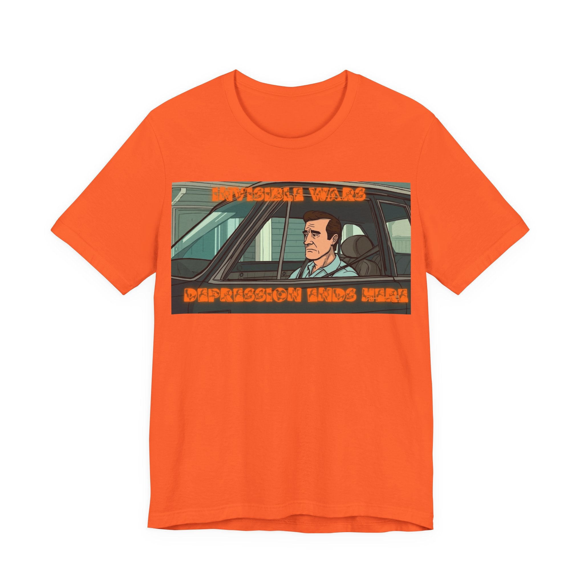 Men  T-Shirt — Depression Ends Here