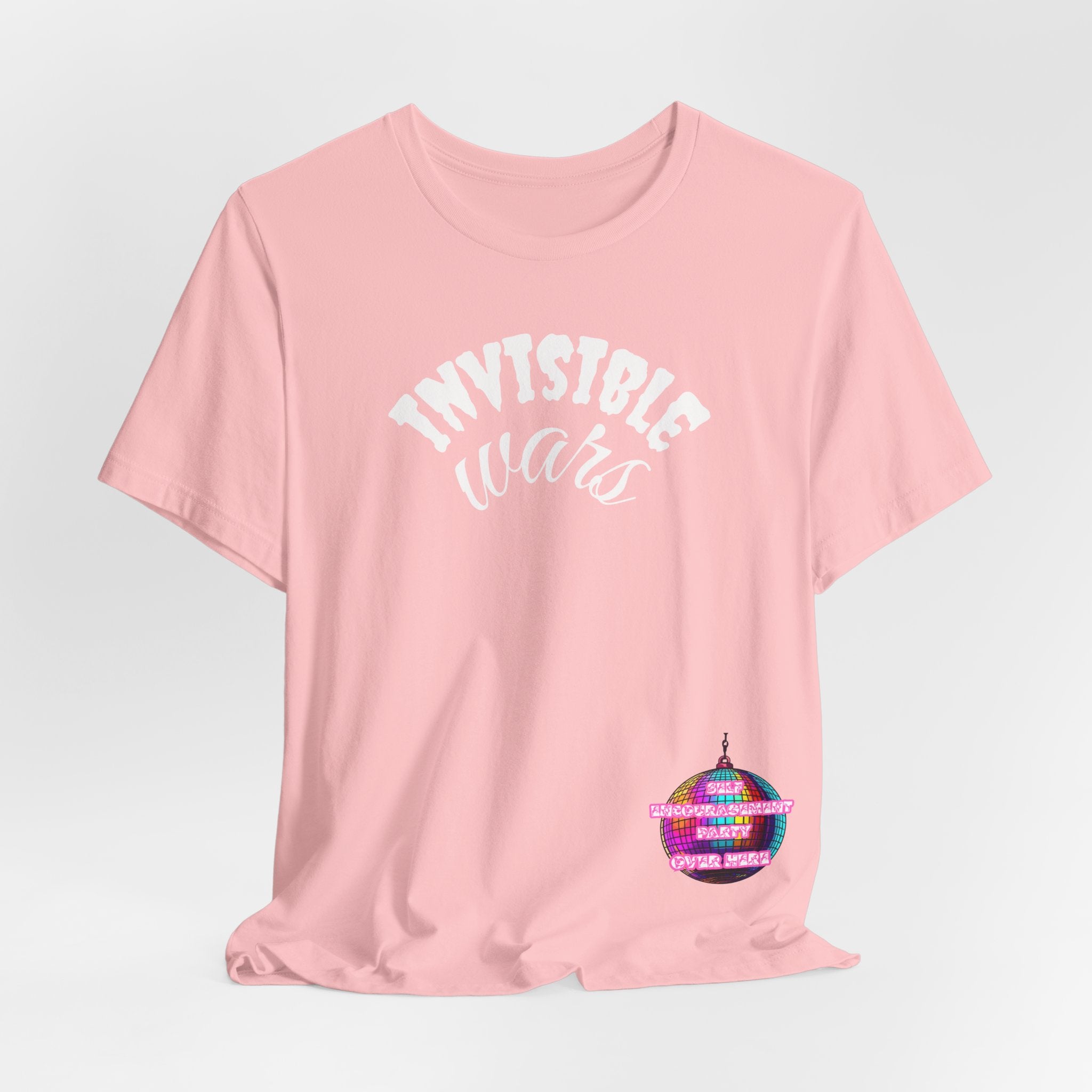 Women Disco Ball T-shirt — Self Encouragement Party