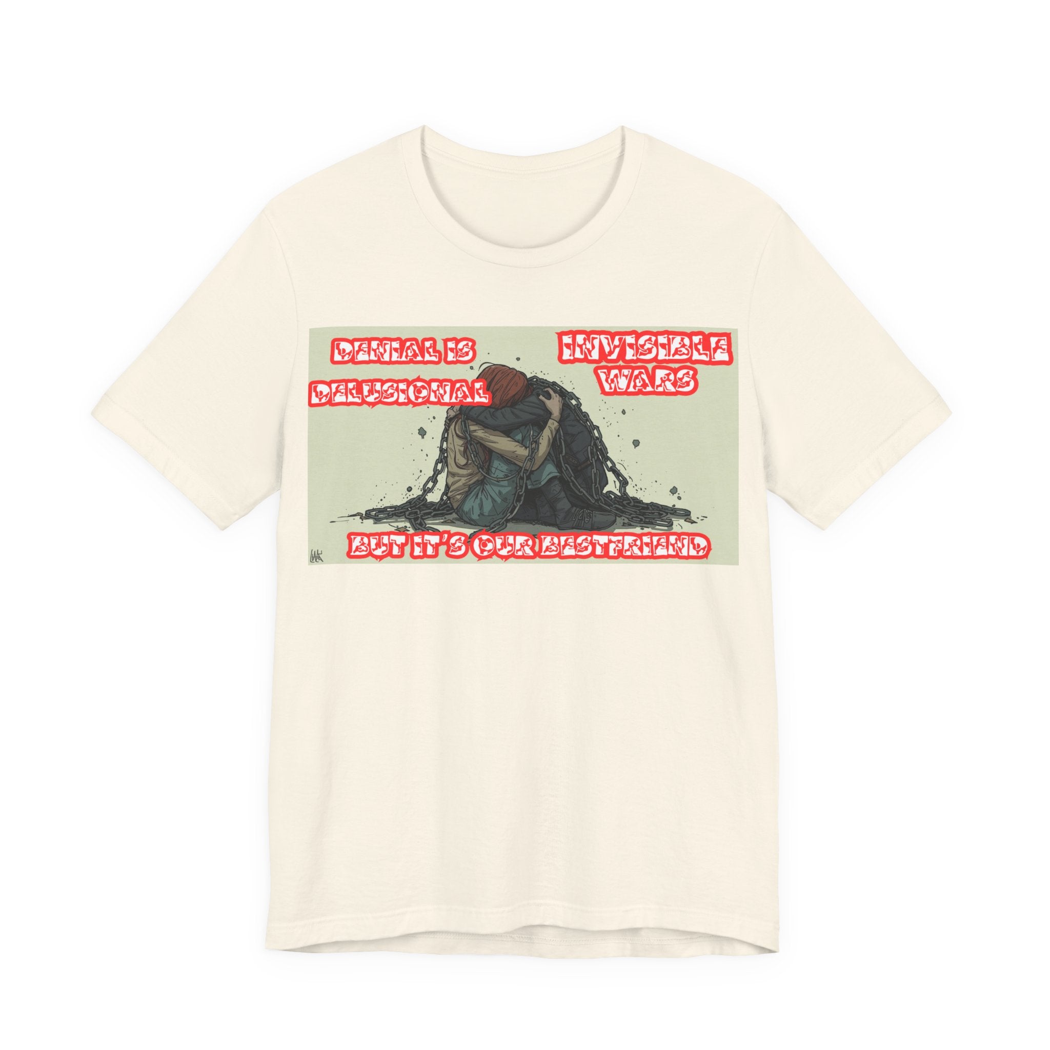 Women T-Shirt — 'Denial Is Delusional