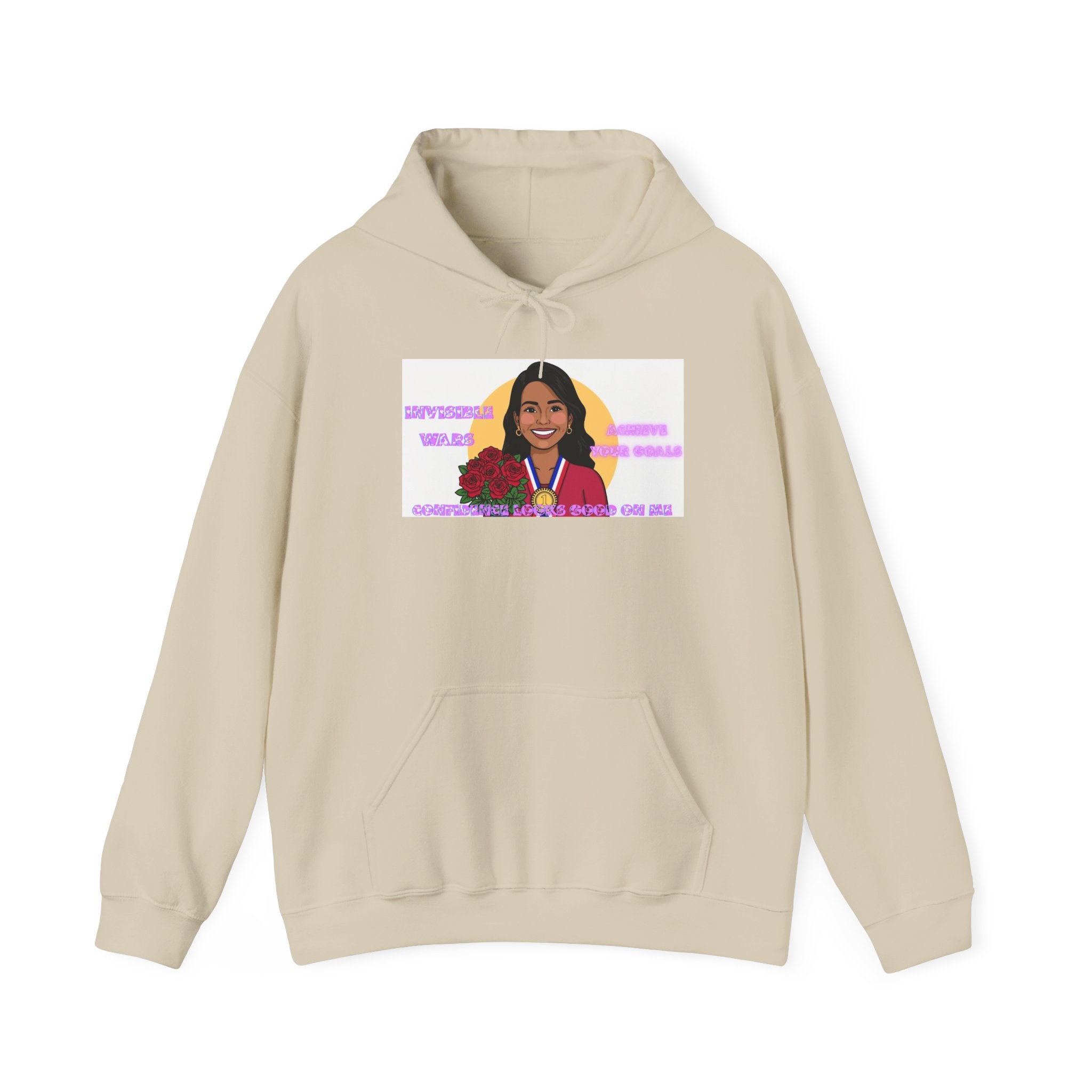 Women Hoodie-Confidence looks good on me
