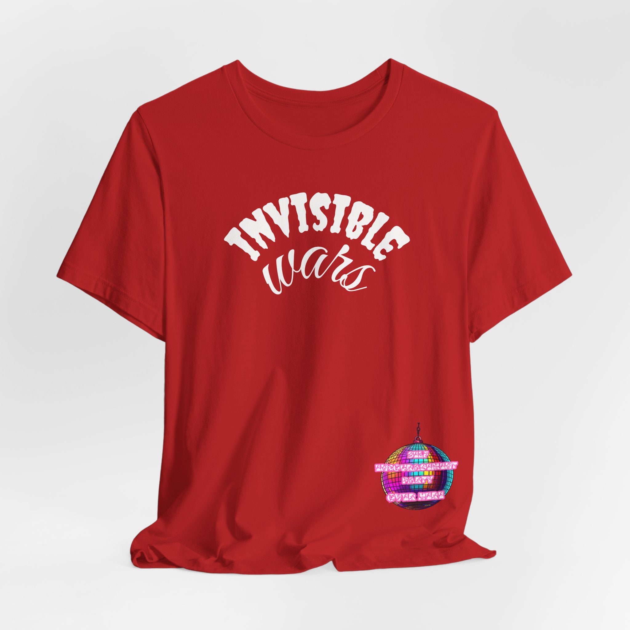 Women Disco Ball T-shirt — Self Encouragement Party